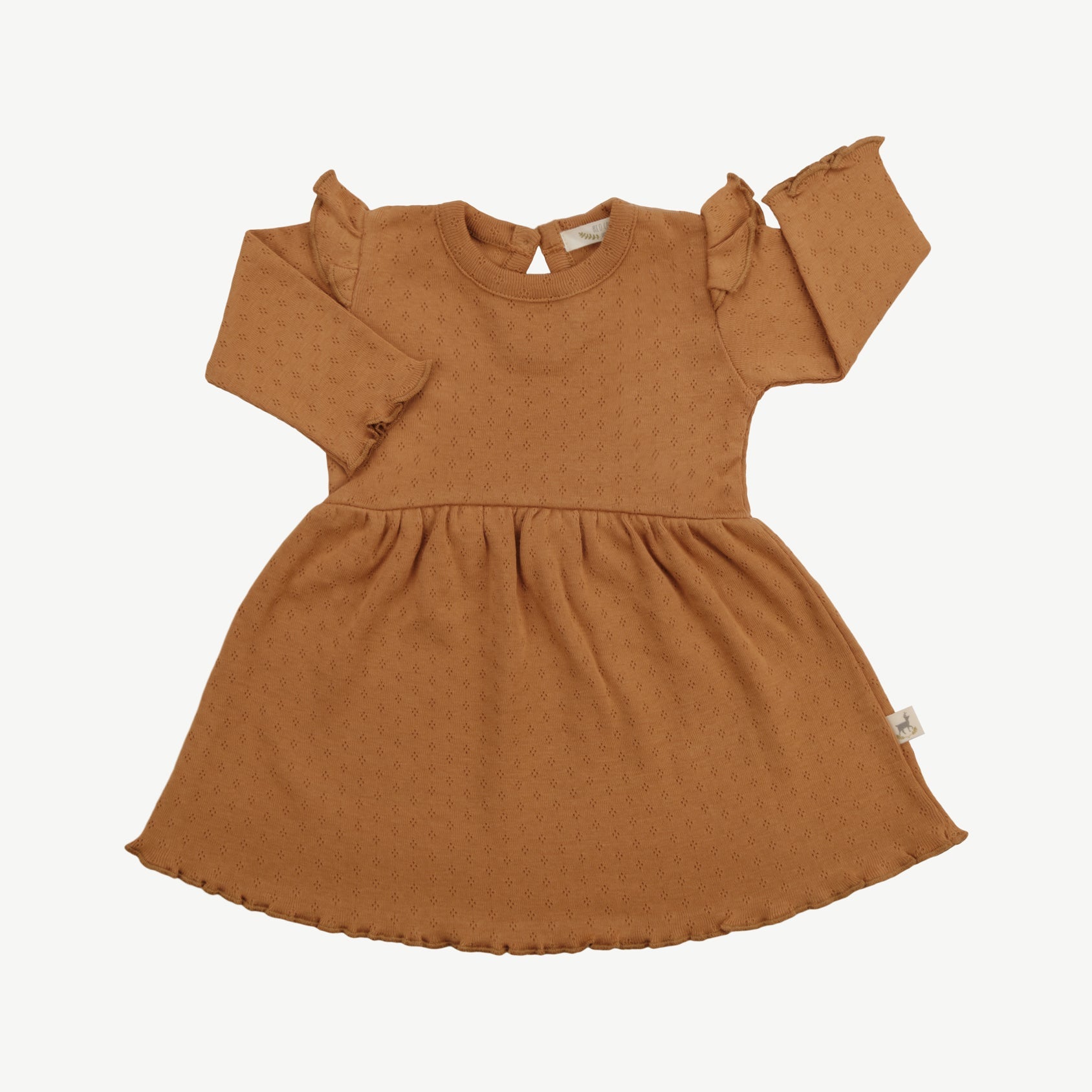 Dress - Pointelle Copper