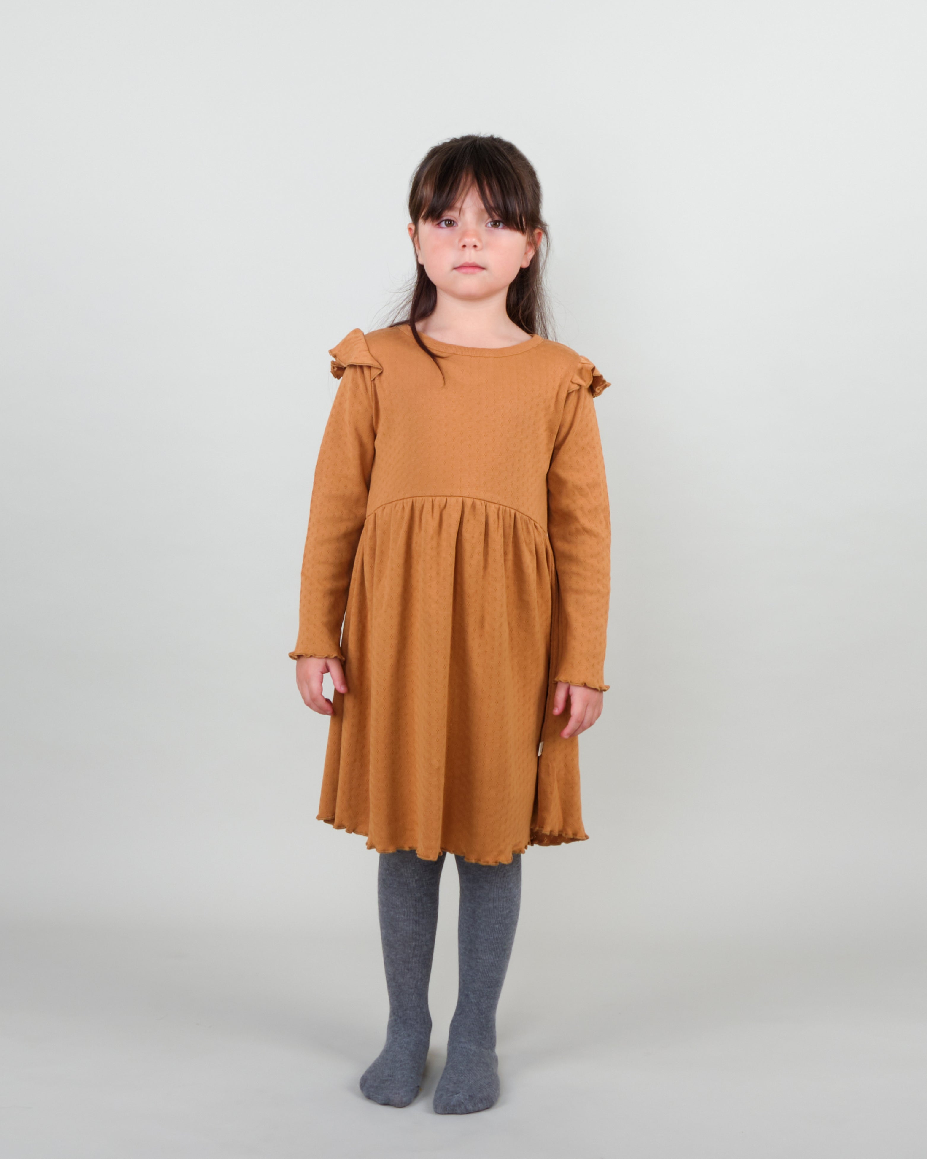 Dress - Pointelle Copper