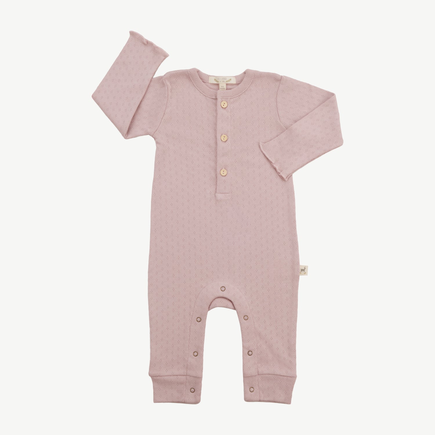 Jumpsuit - Pointelle Rosé