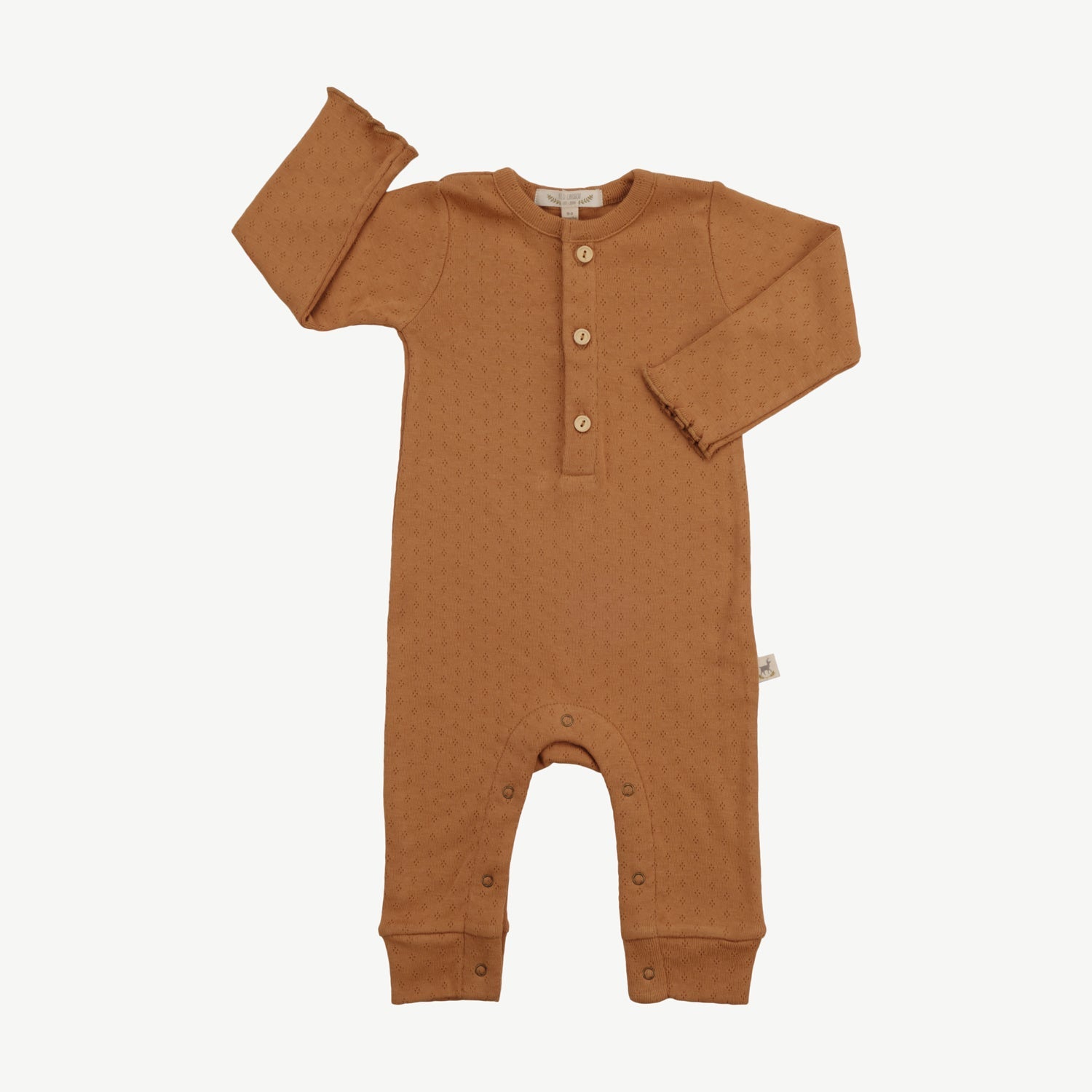 Jumpsuit - Pointelle Copper
