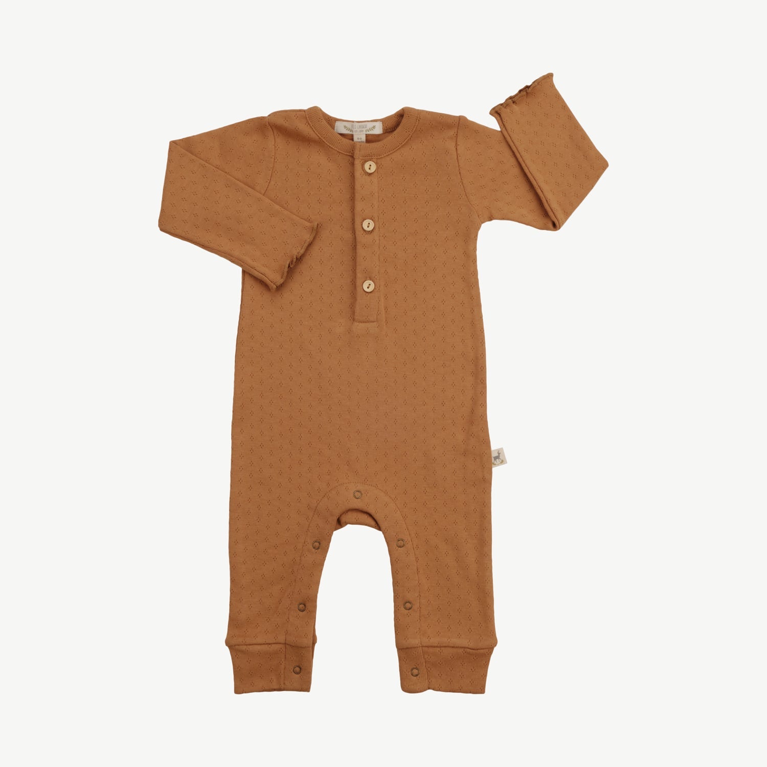 Jumpsuit - Pointelle Copper