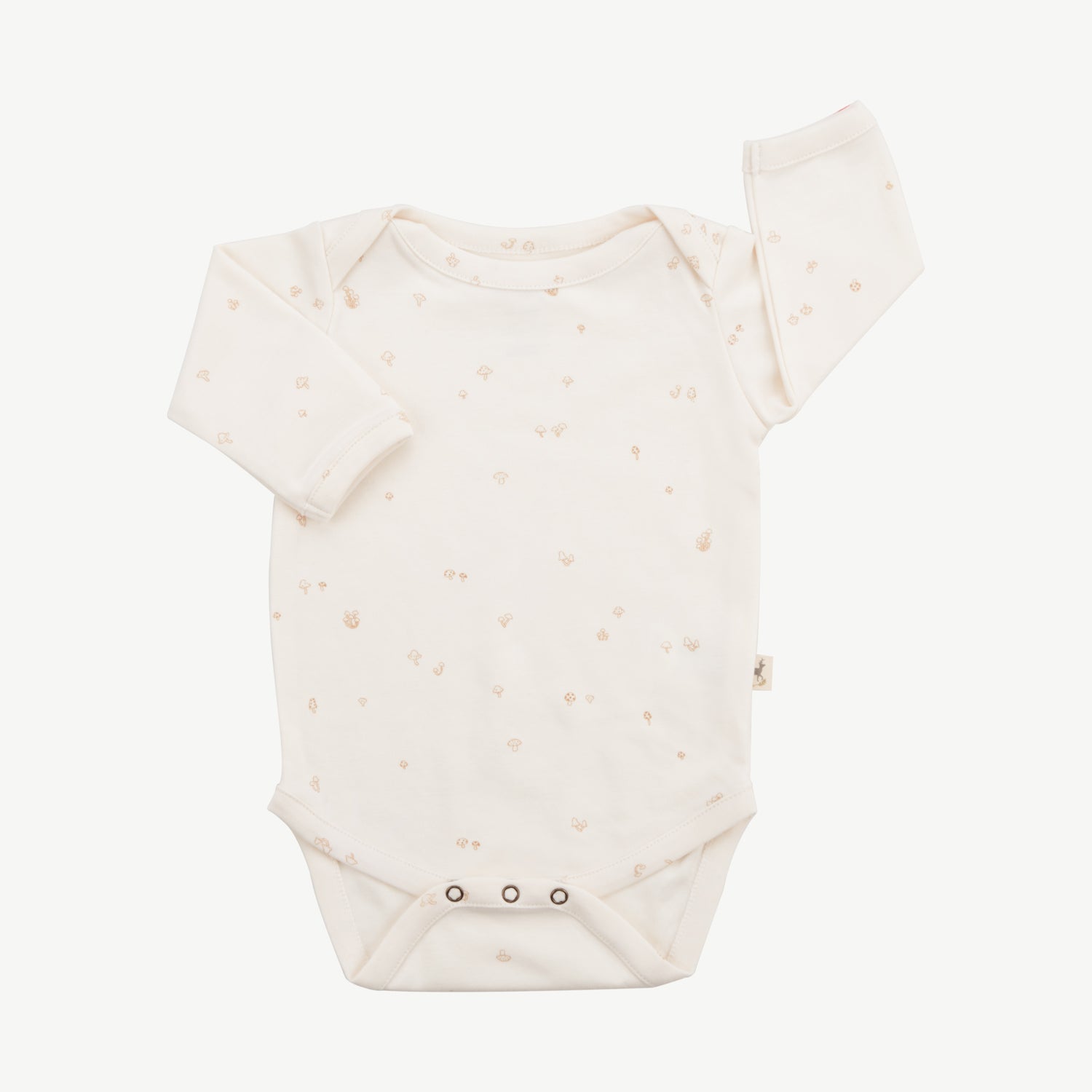 Onesie - Mushrooms Ivory