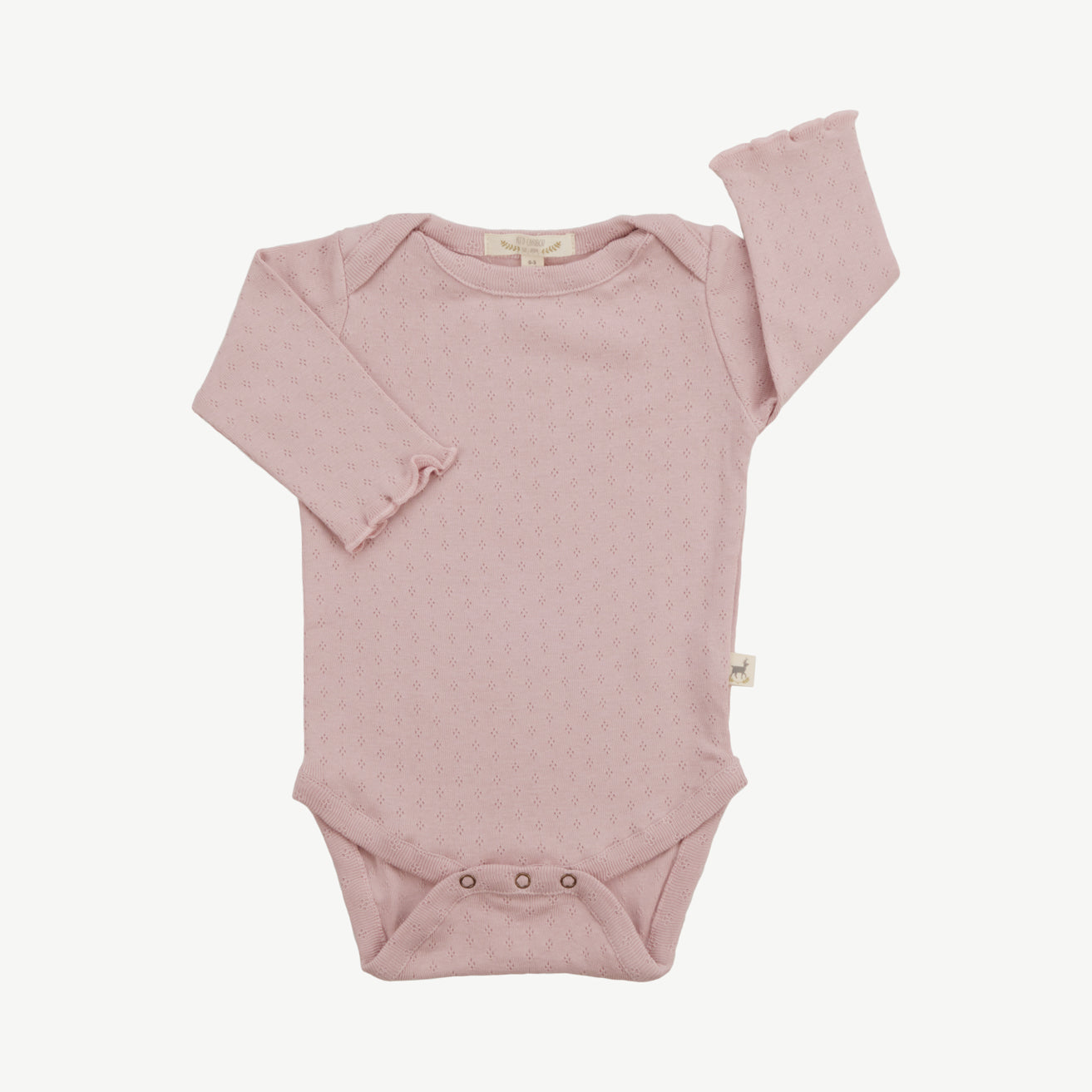 Onesie - Pointelle Rosé