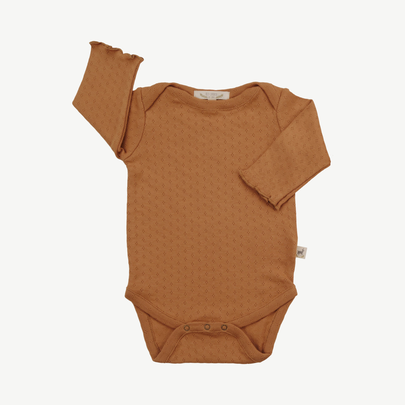 Onesie - Pointelle Copper