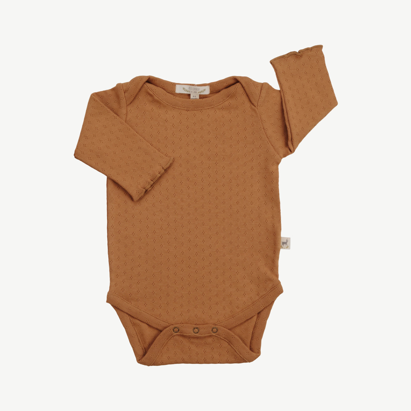 Onesie - Pointelle Copper