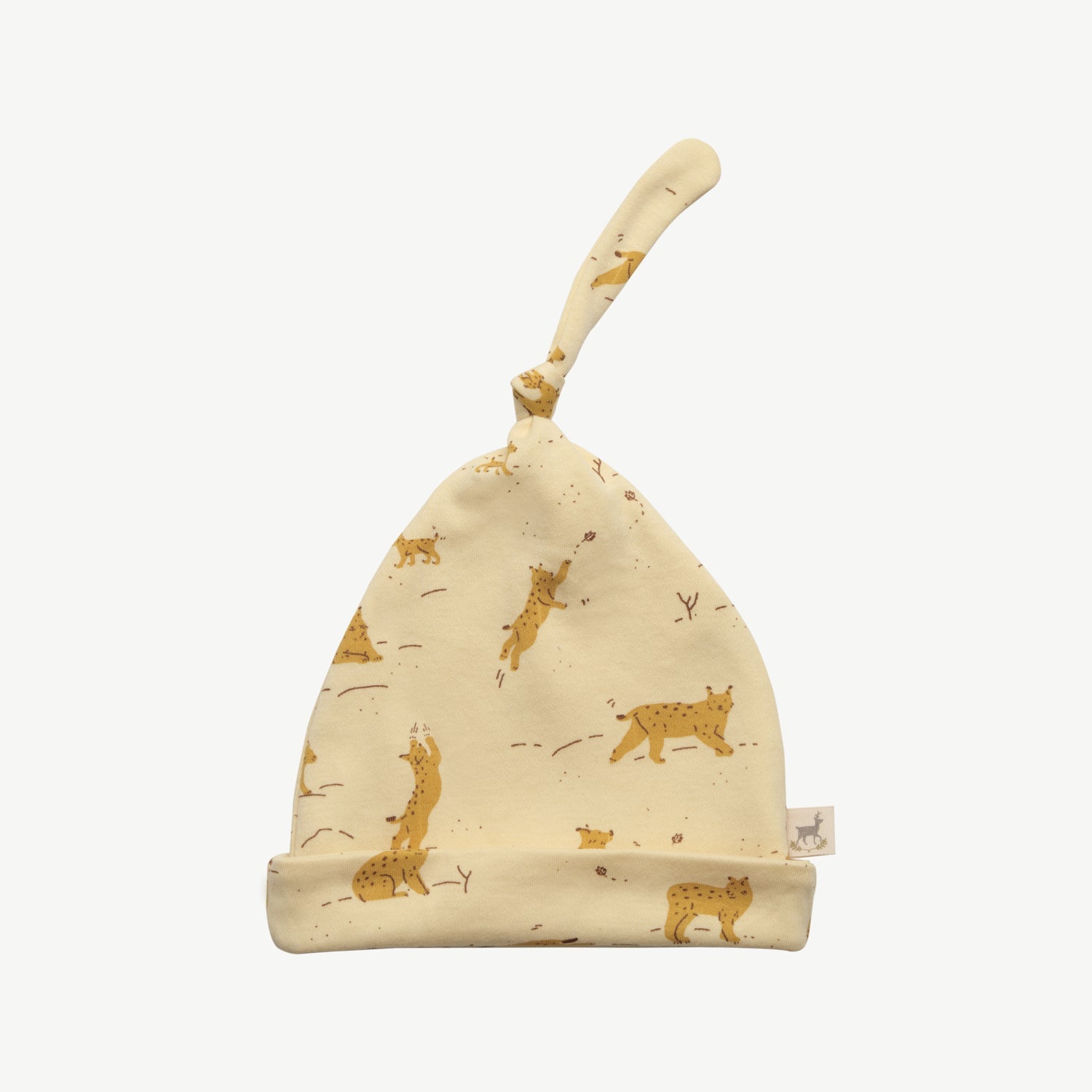 Beanie - Wildcat Wonderland Light Lemon