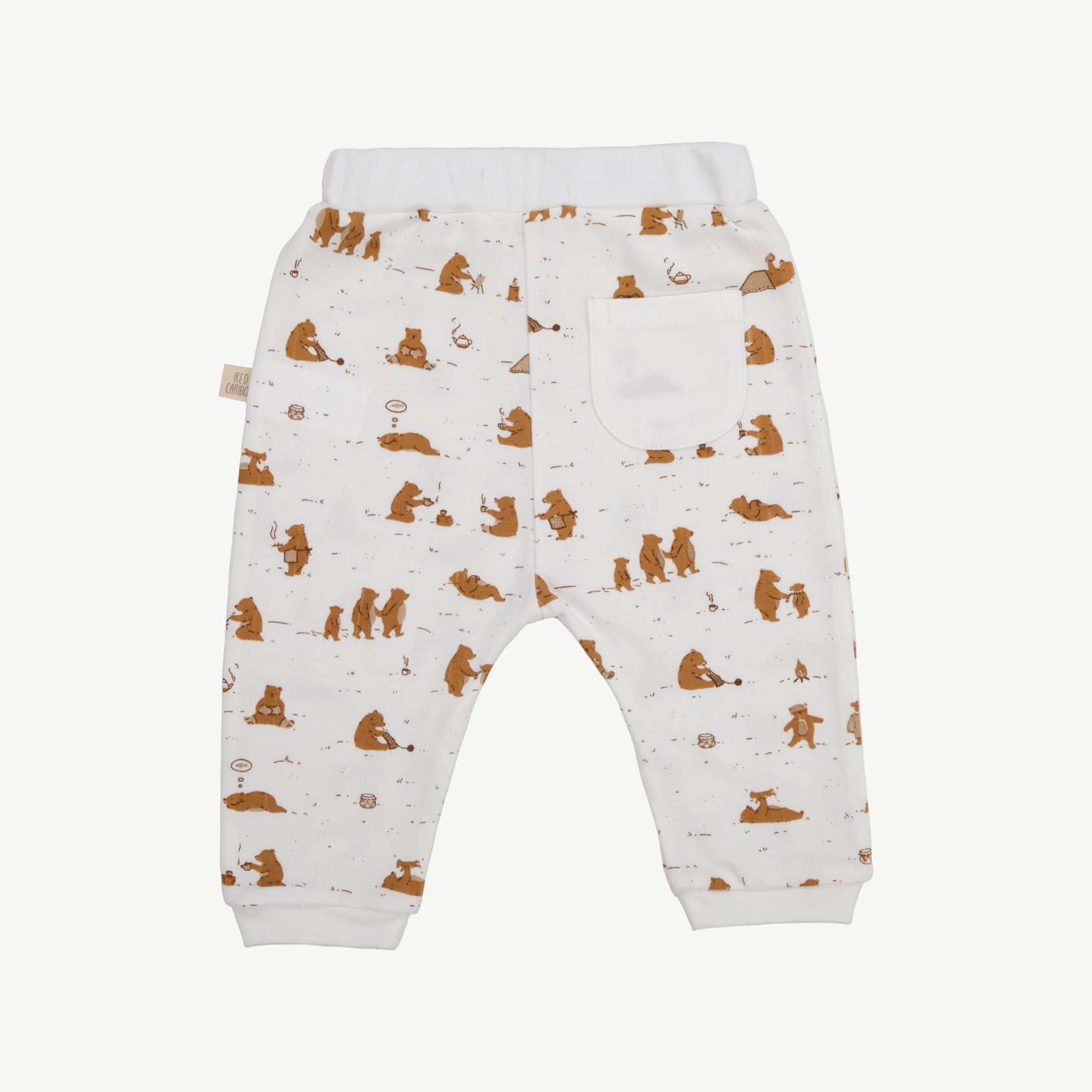 Pants - Cozy Bears Ivory