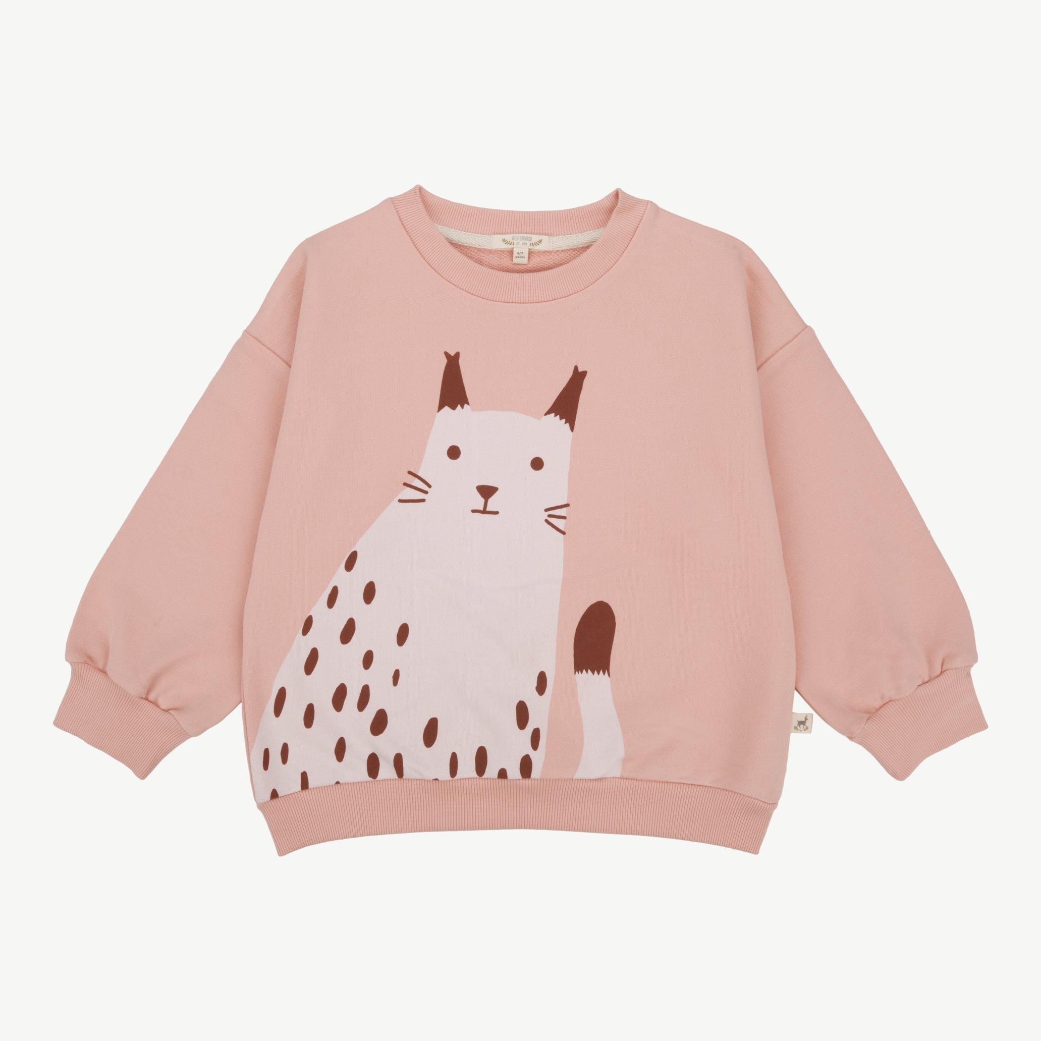 Sweatshirt - Wildcat Wonderland Light Coral