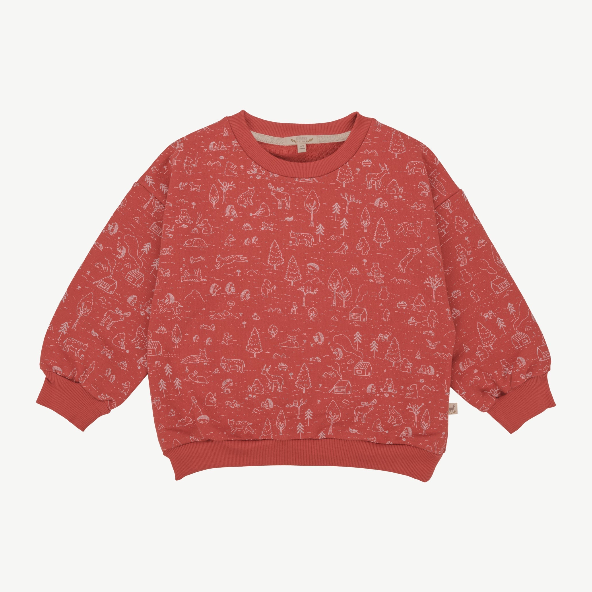Sweatshirt - The Story Brick Red
