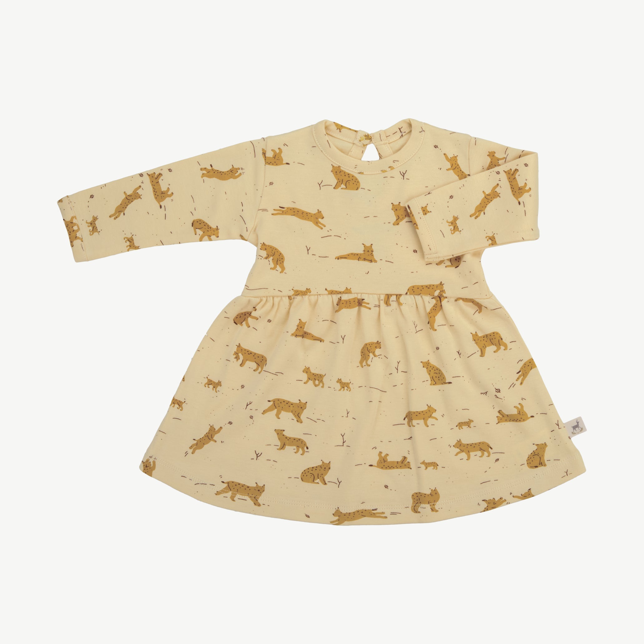 Dress - Wildcat Wonderland Light Lemon