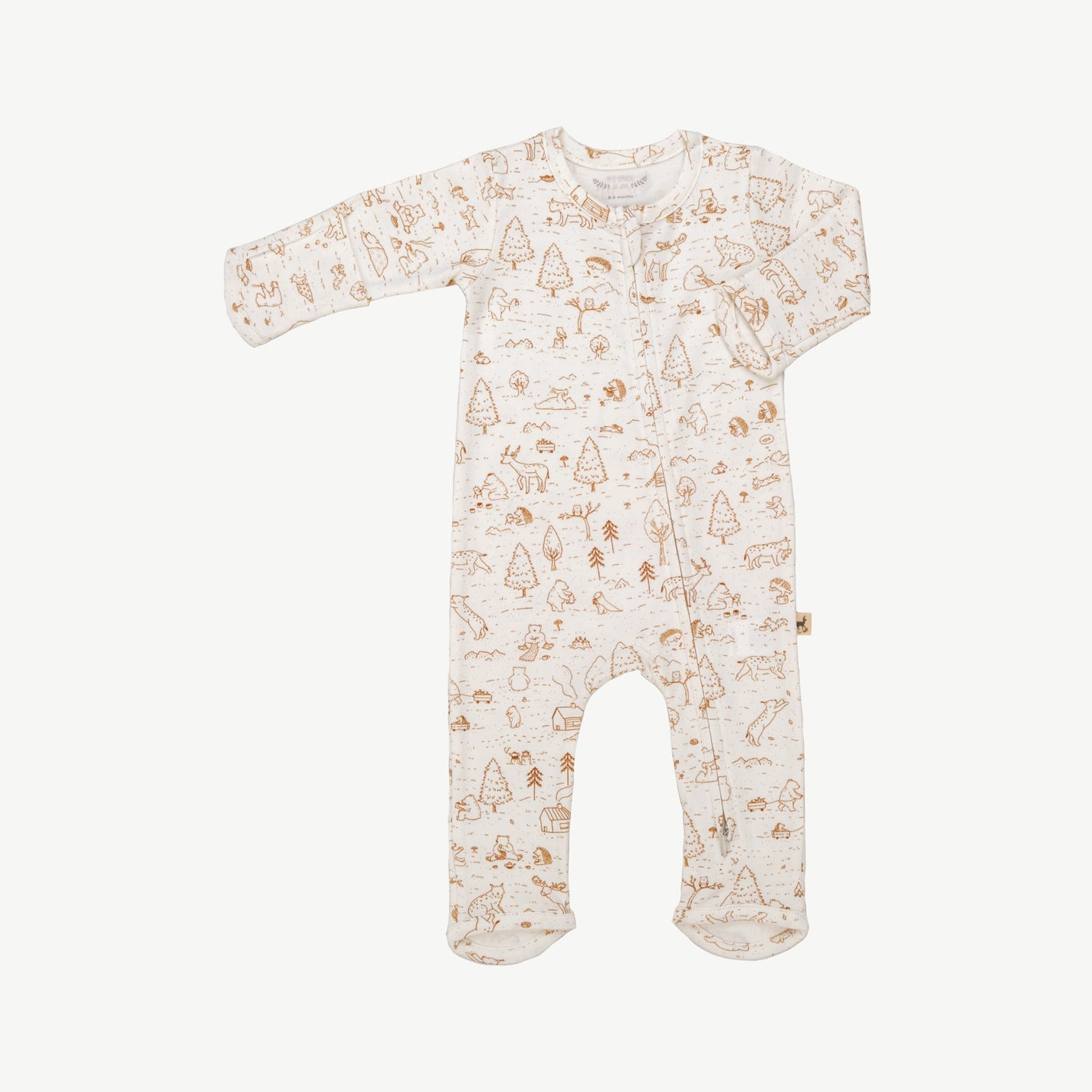 Zippered Jumpsuit - The Story Ivory