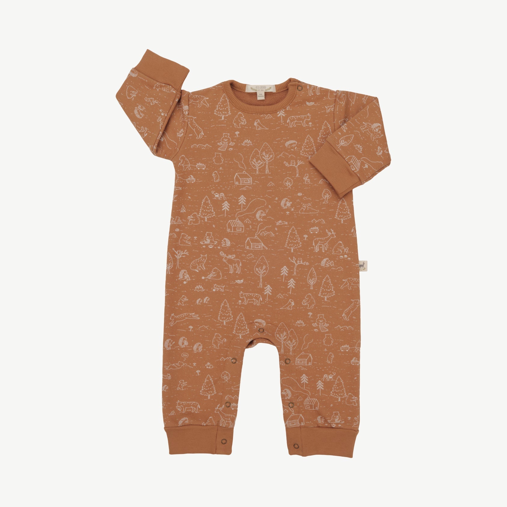 Terry Jumpsuit - The Story Copper