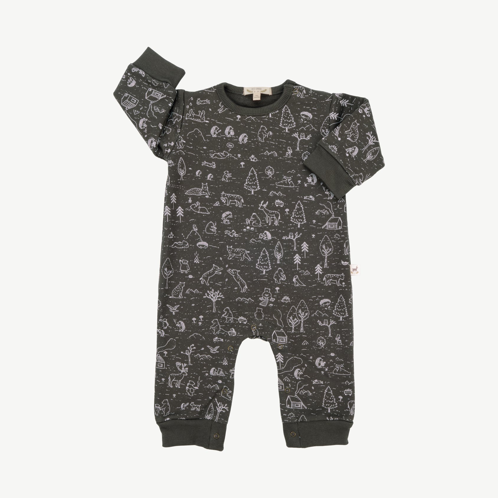 Terry Jumpsuit - The Story Dark Gray