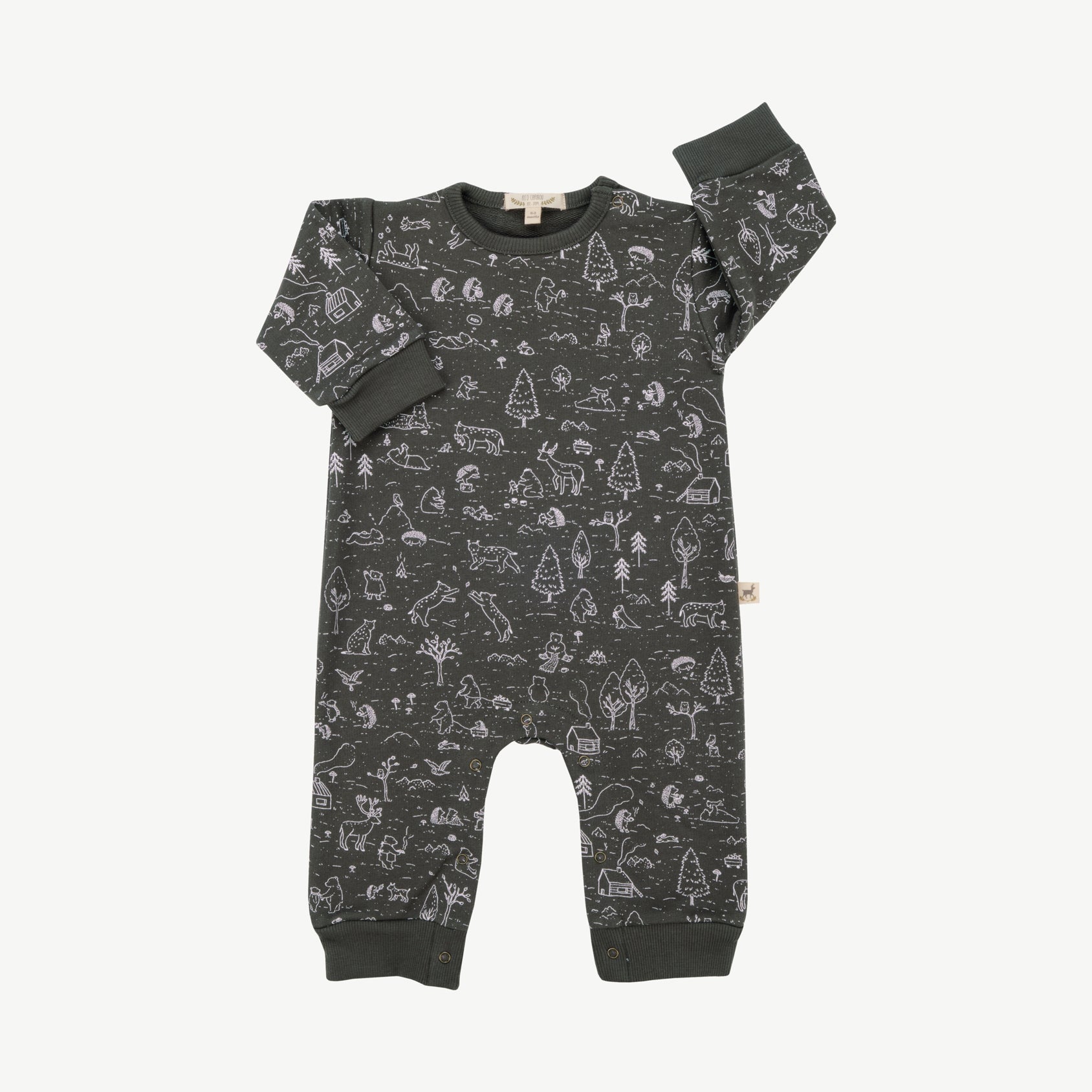 Terry Jumpsuit - The Story Dark Gray