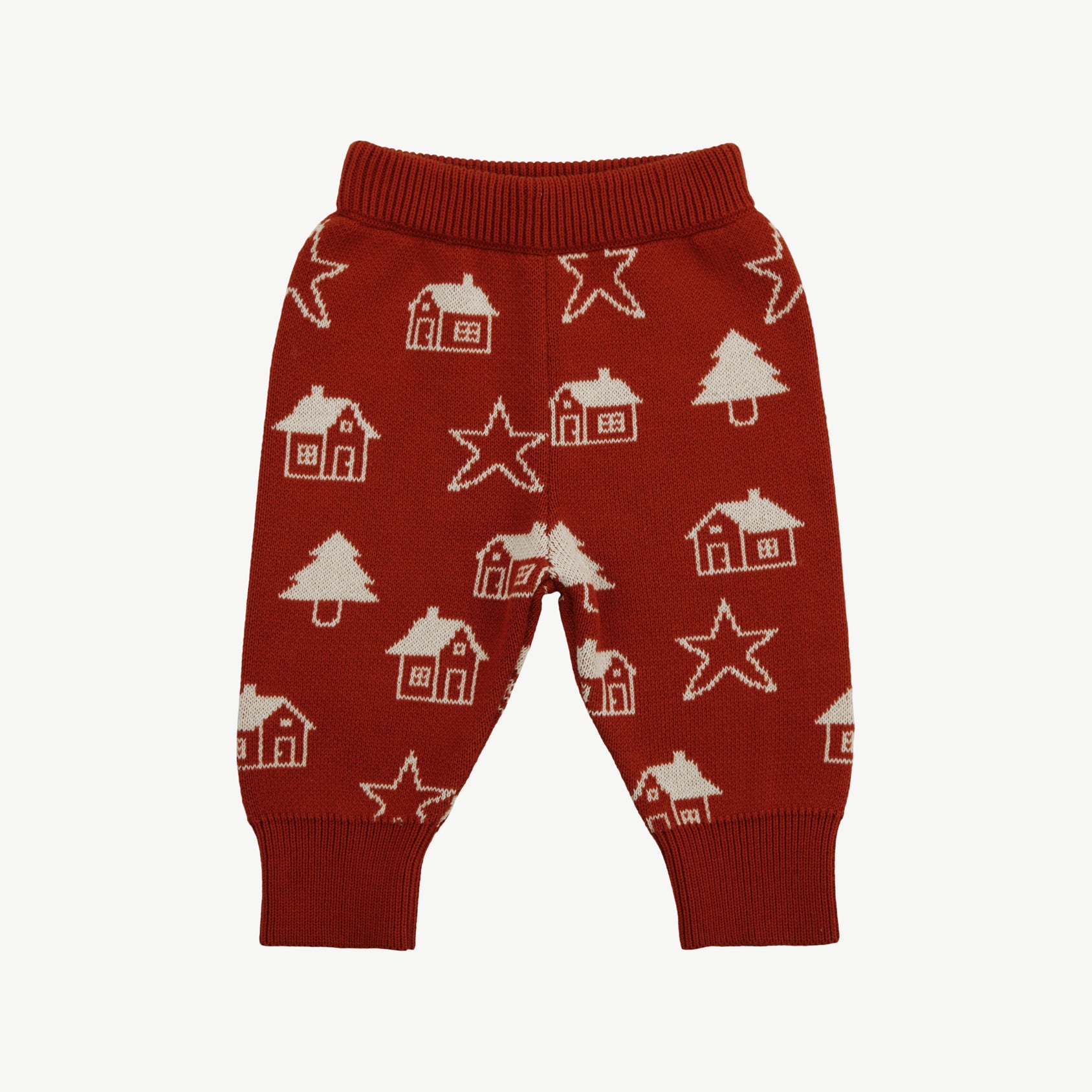 Knit Pants - Starlit Forest Ketchup