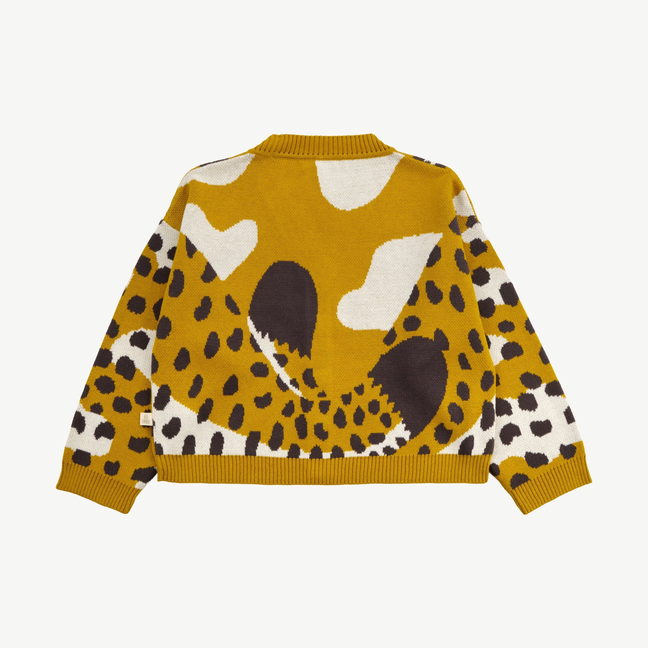 Knit Cardigan - Wildcat Wonderland Mustard