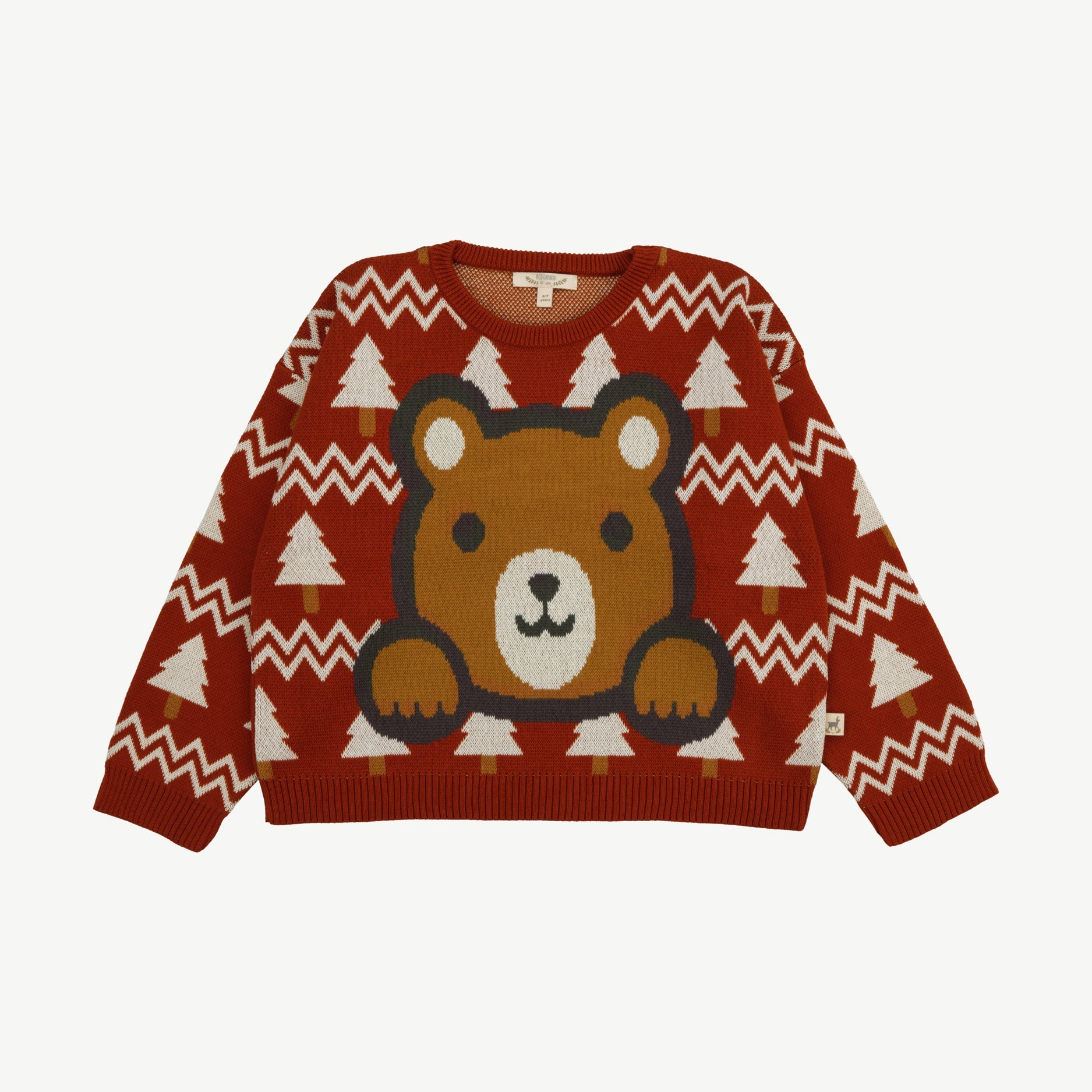 Knit Sweater - Cozy Bears Ketchup