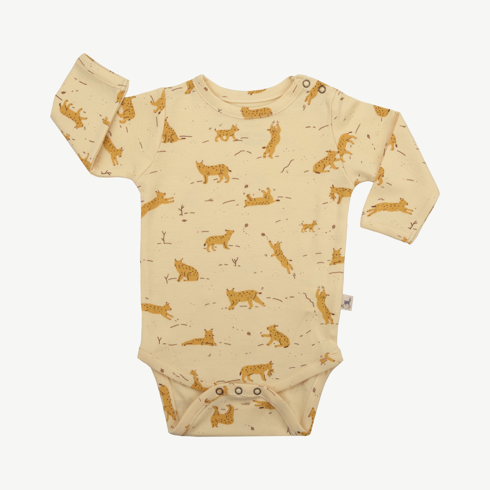 Onesie - Wildcat Wonderland Light Lemon
