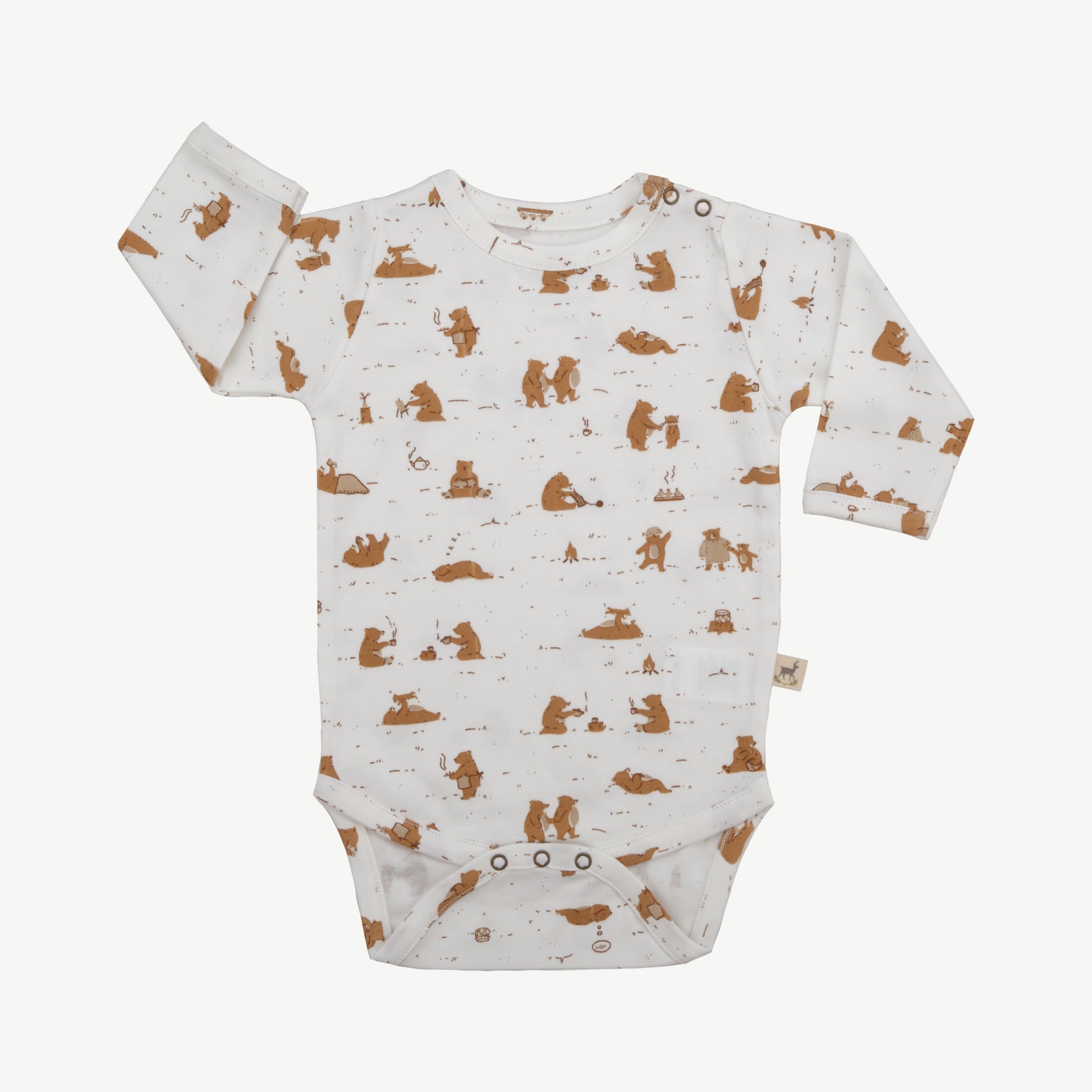 Onesie - Cozy Bears Ivory