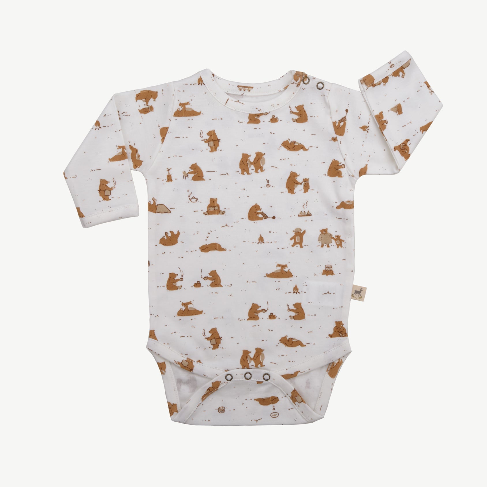 Onesie - Cozy Bears Ivory