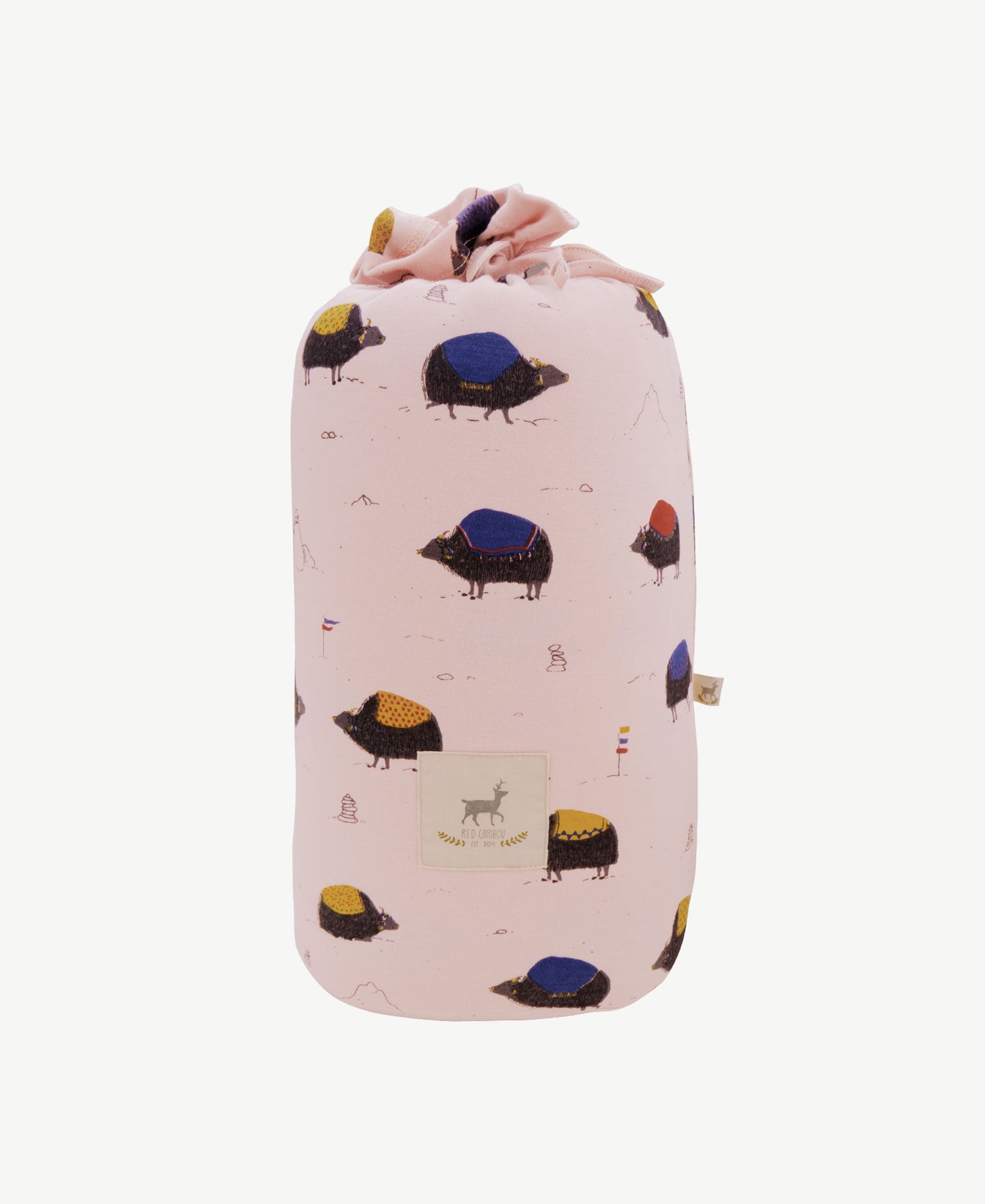 Padded Blanket -Yak's Journey - Peach Whip