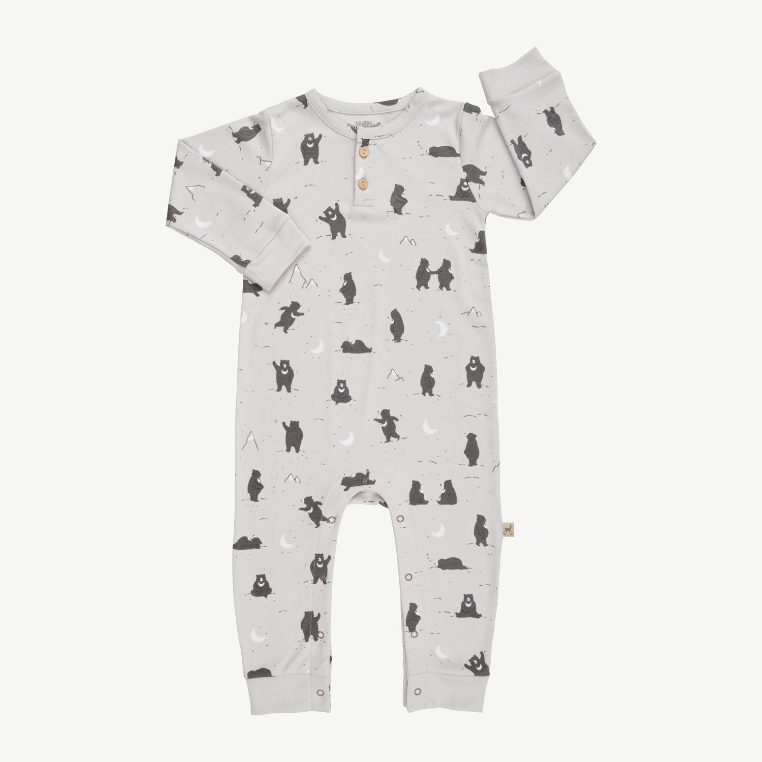 'magic moonbear' lunar rock buttons jumpsuit