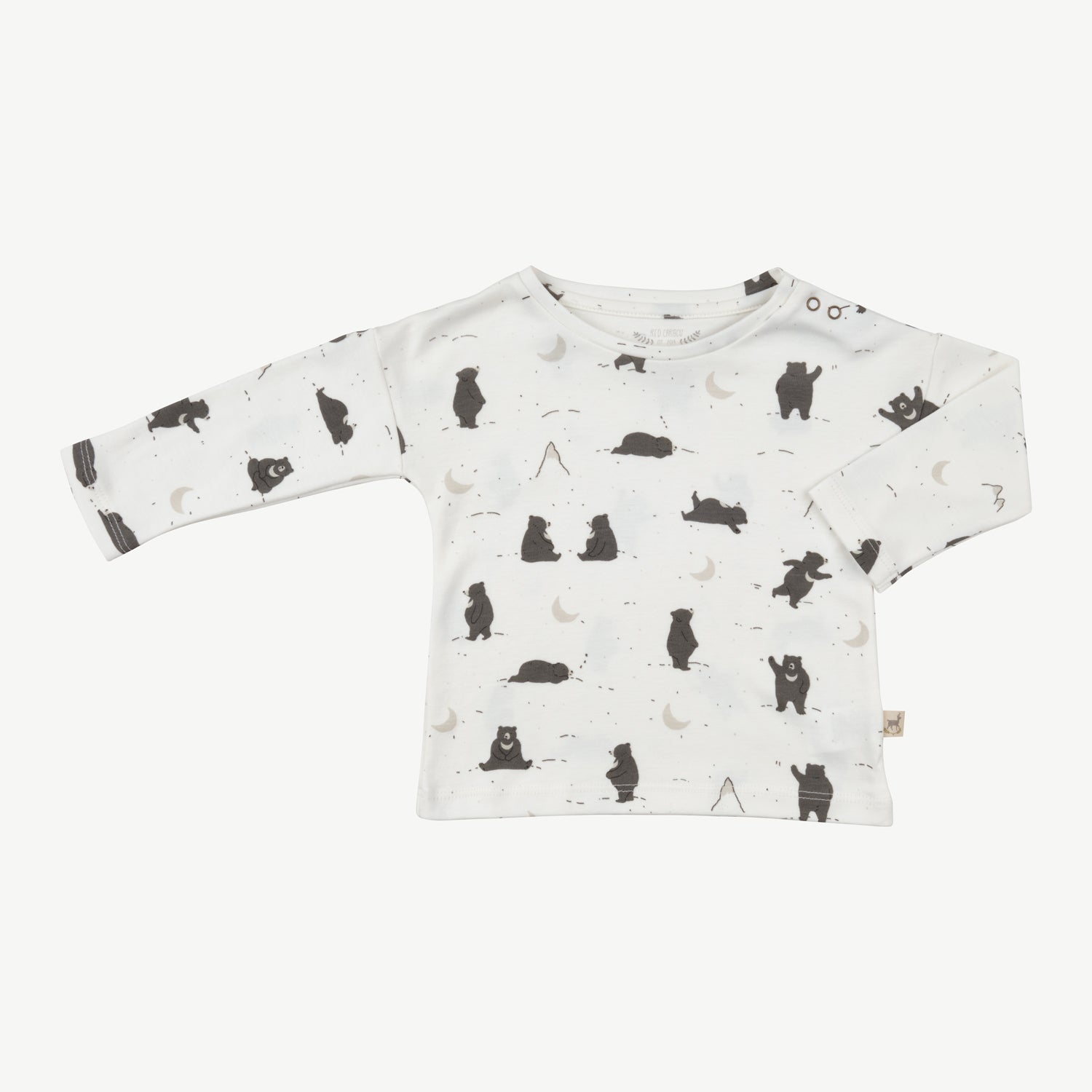 'magic moonbear' ecowhite t-shirt