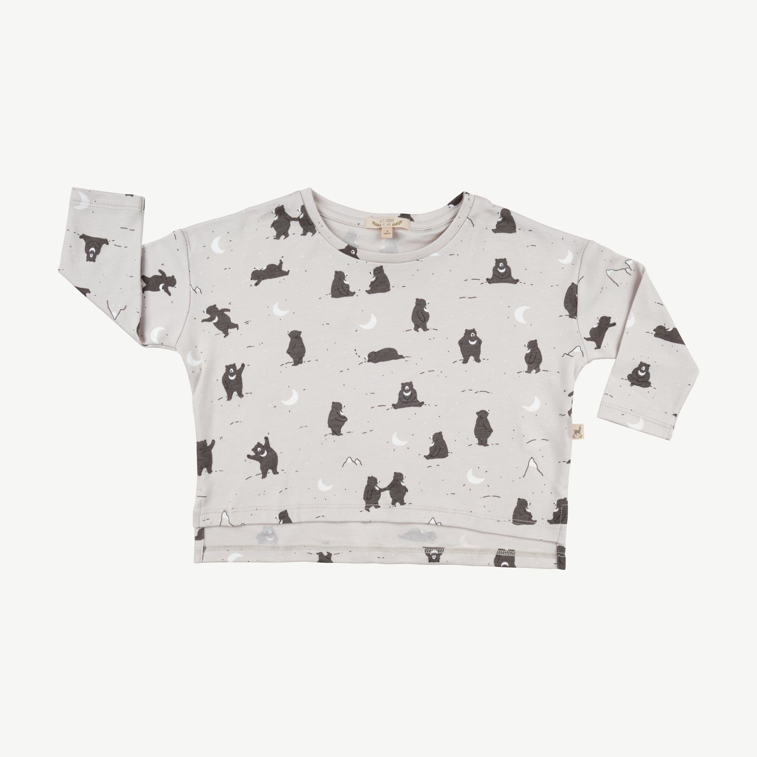 'magic moonbear' lunar rock oversized t-shirt