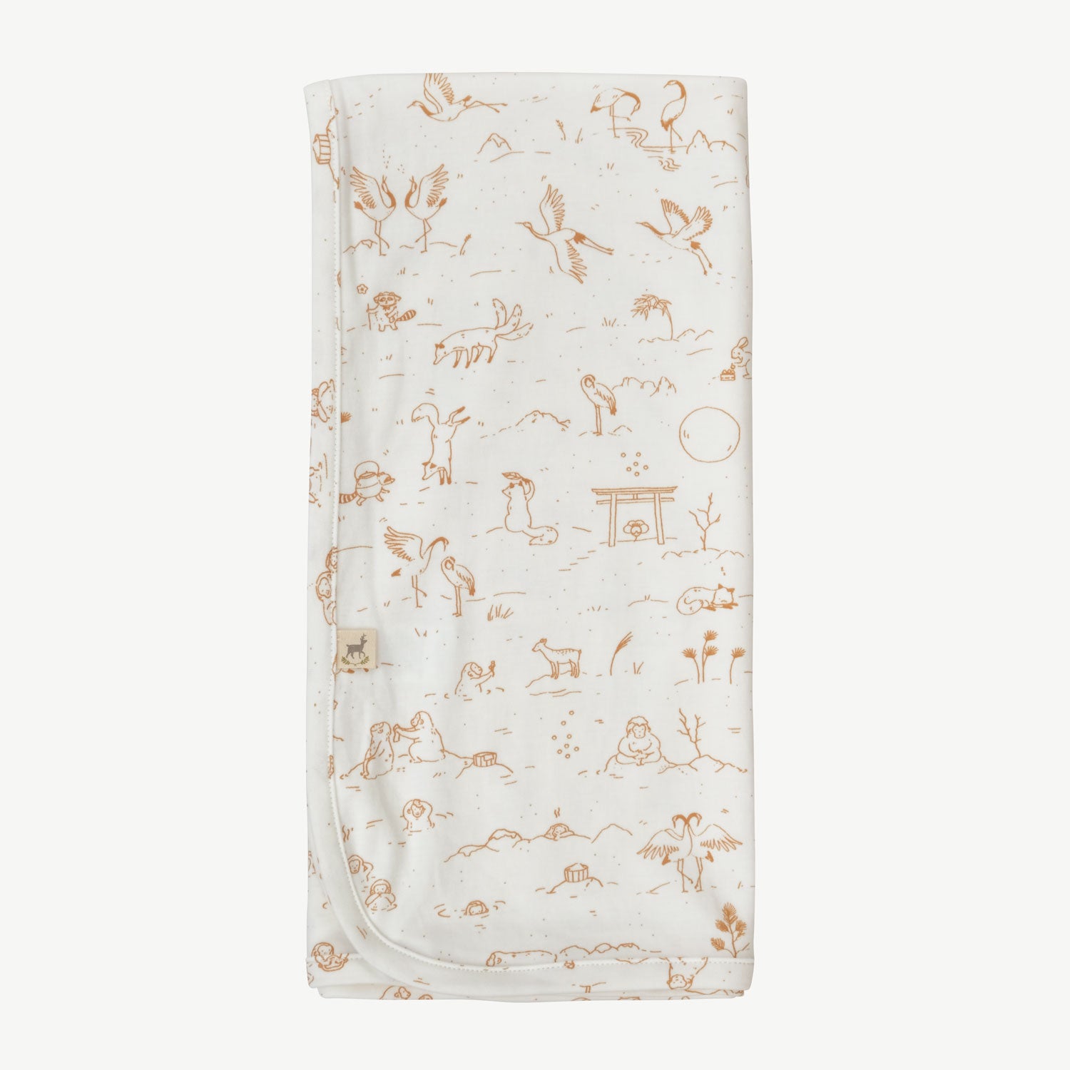'the story' ivory blanket