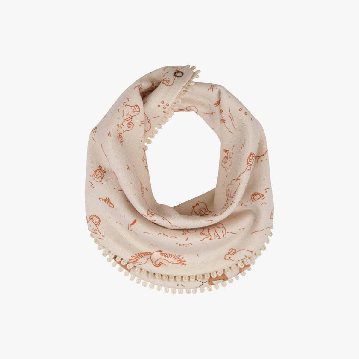 'monkey snow day' sandshell bandana