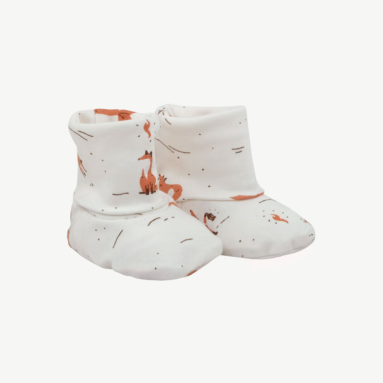 'mountain kitsune (foxes)' ivory booties