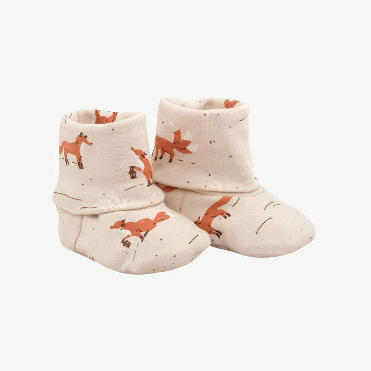 'mountain kitsune (foxes)' sandshell booties