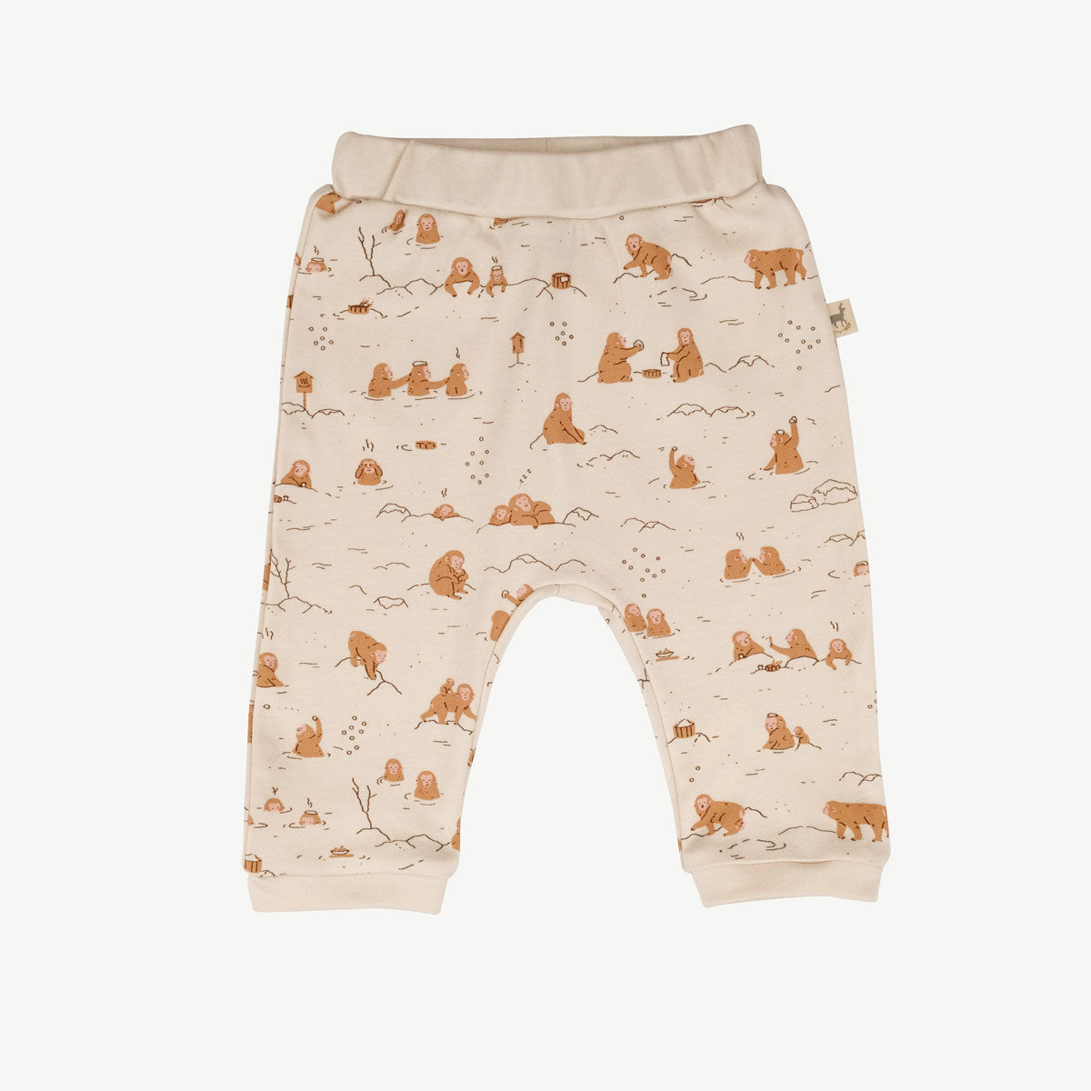 'monkey snow day' sandshell pants