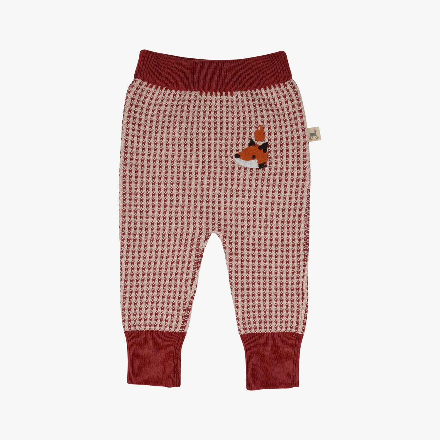 'multi' tibetan red knit pants