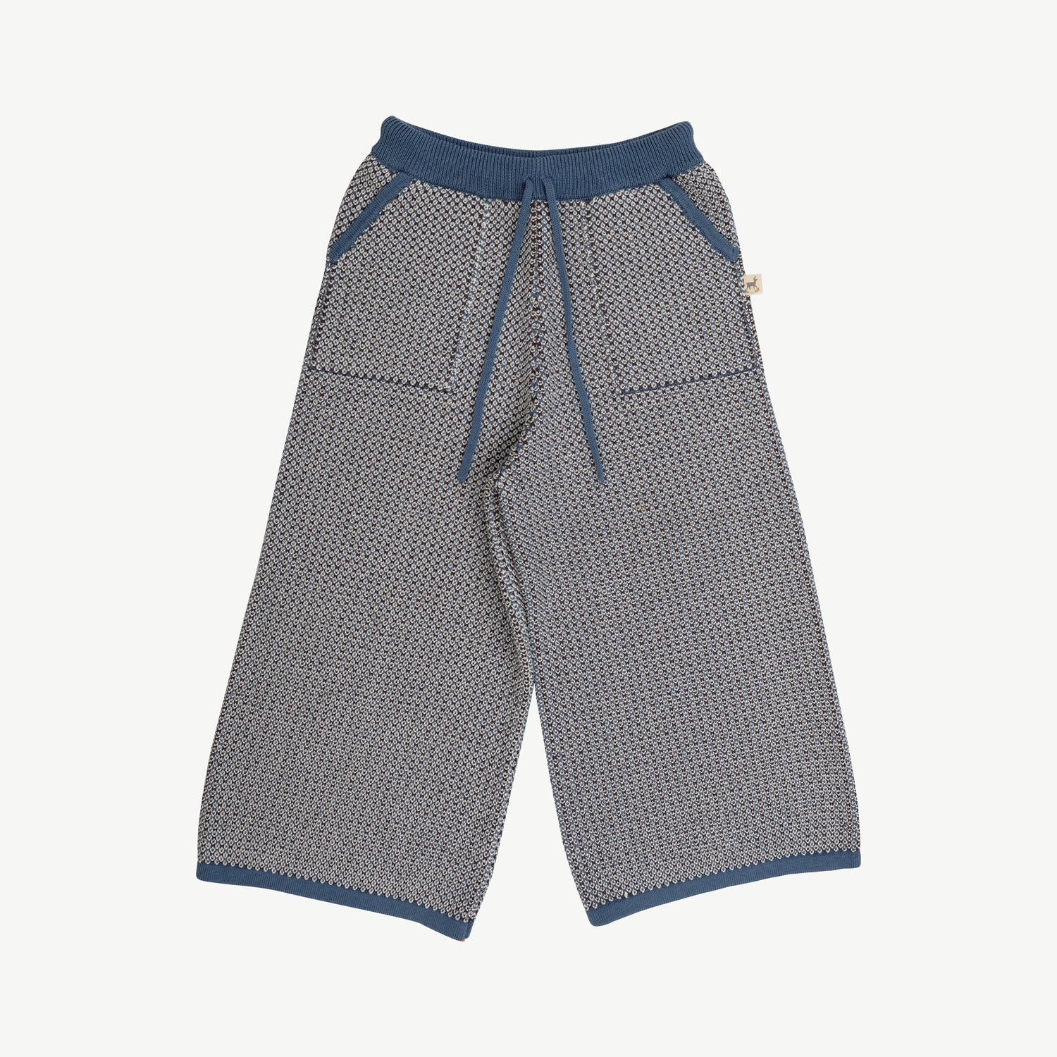 'multi' blue mirage knit pants