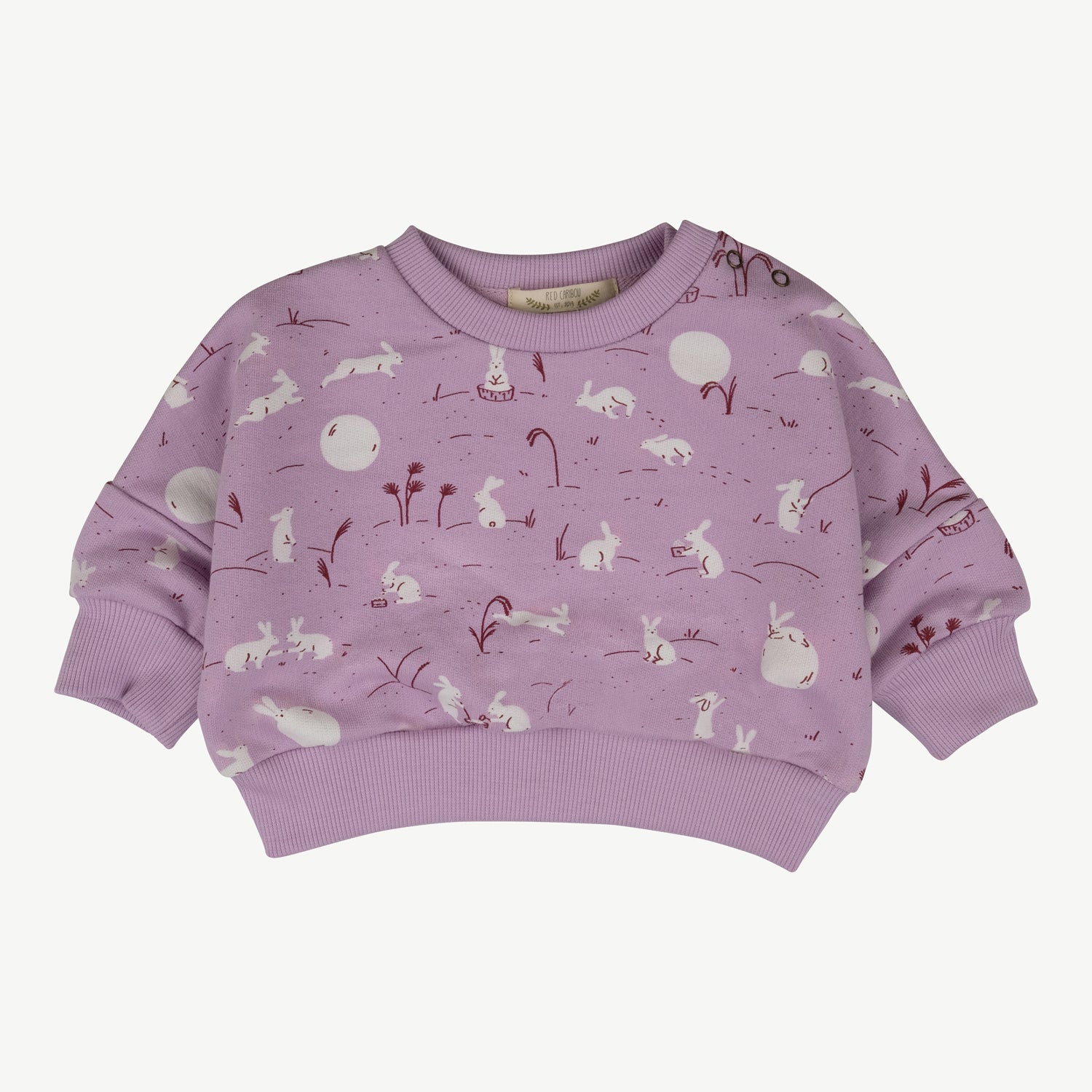 'moonlit usagi' lupine sweatshirt