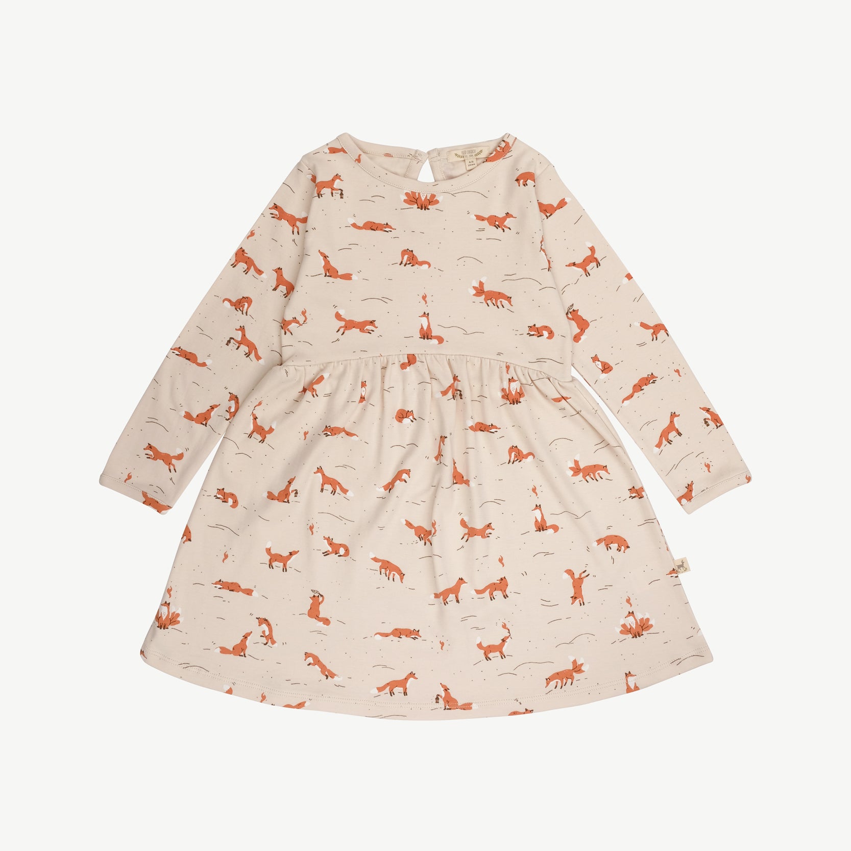 'mountain kitsune (foxes)' sandshell dress