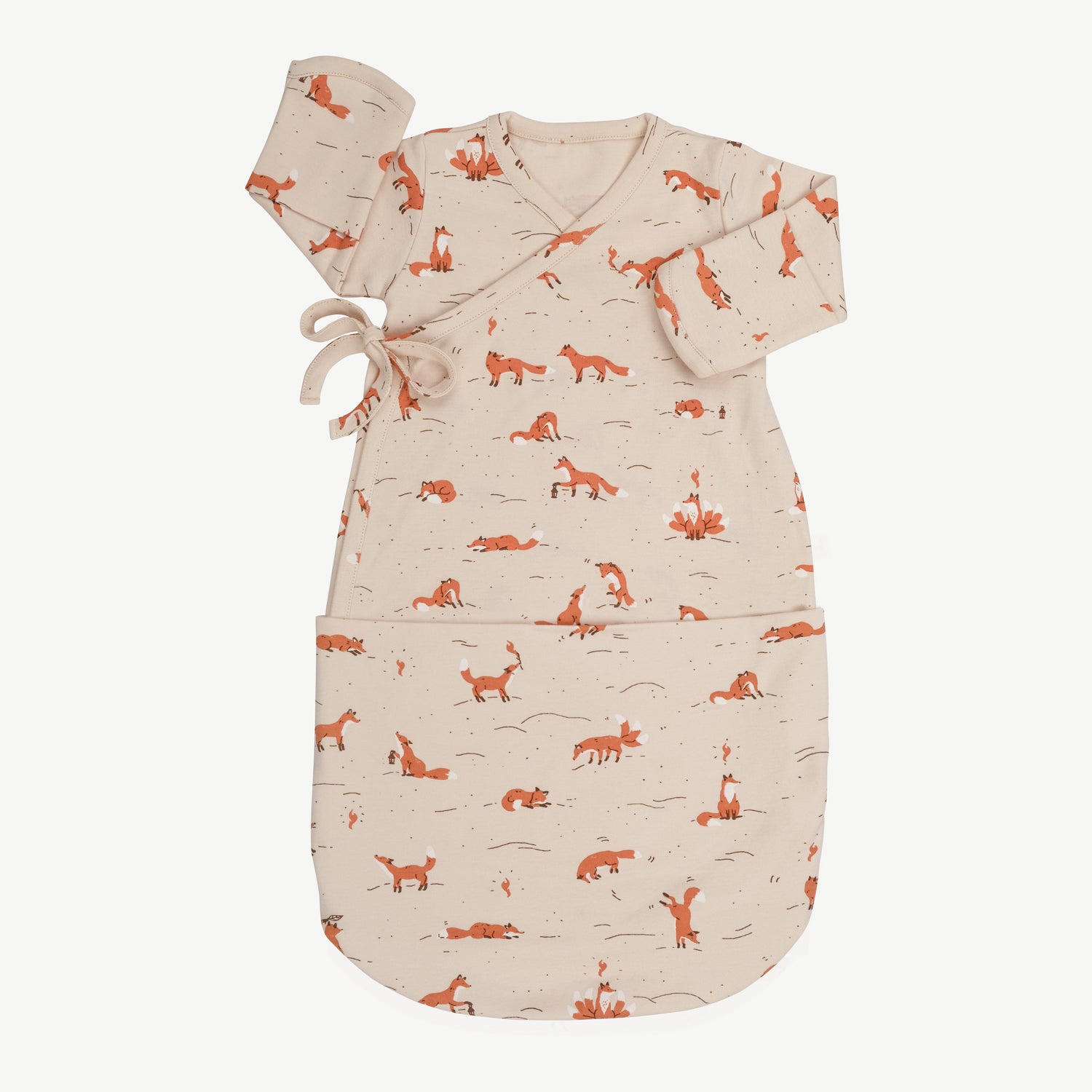 'mountain kitsune (foxes)' sandshell gown