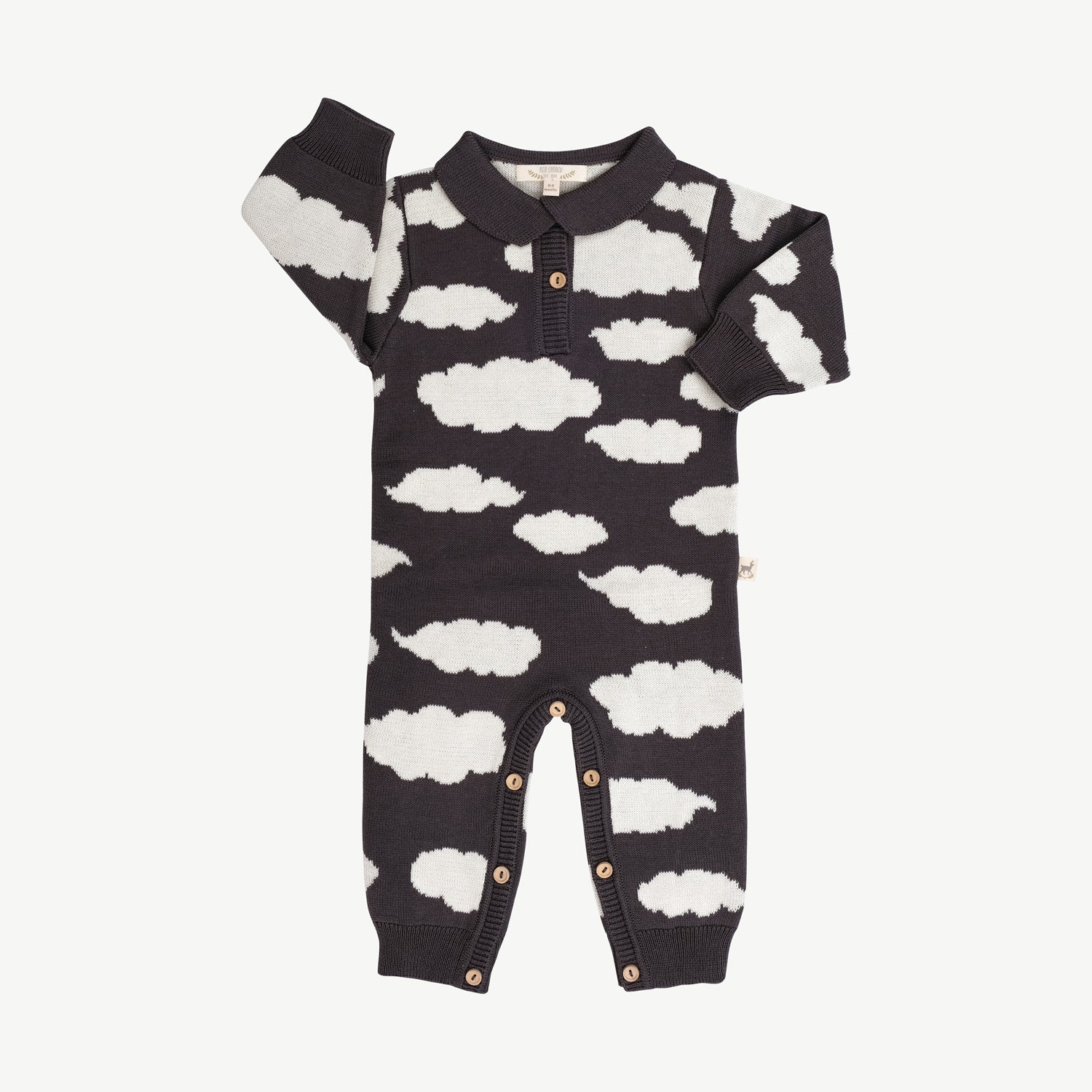 'clouds' beluga knit jumpsuit