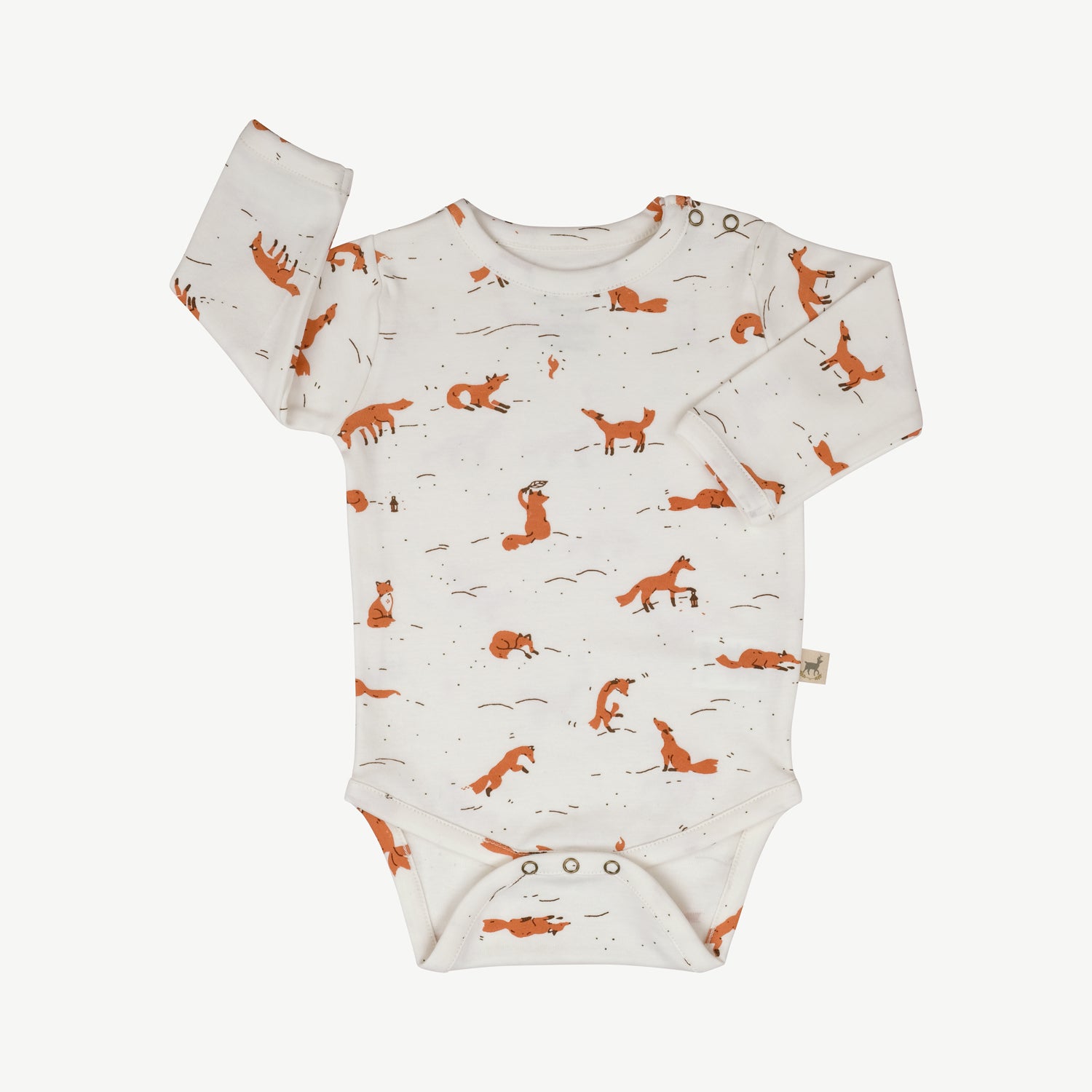 'mountain kitsune (foxes)' ivory onesie