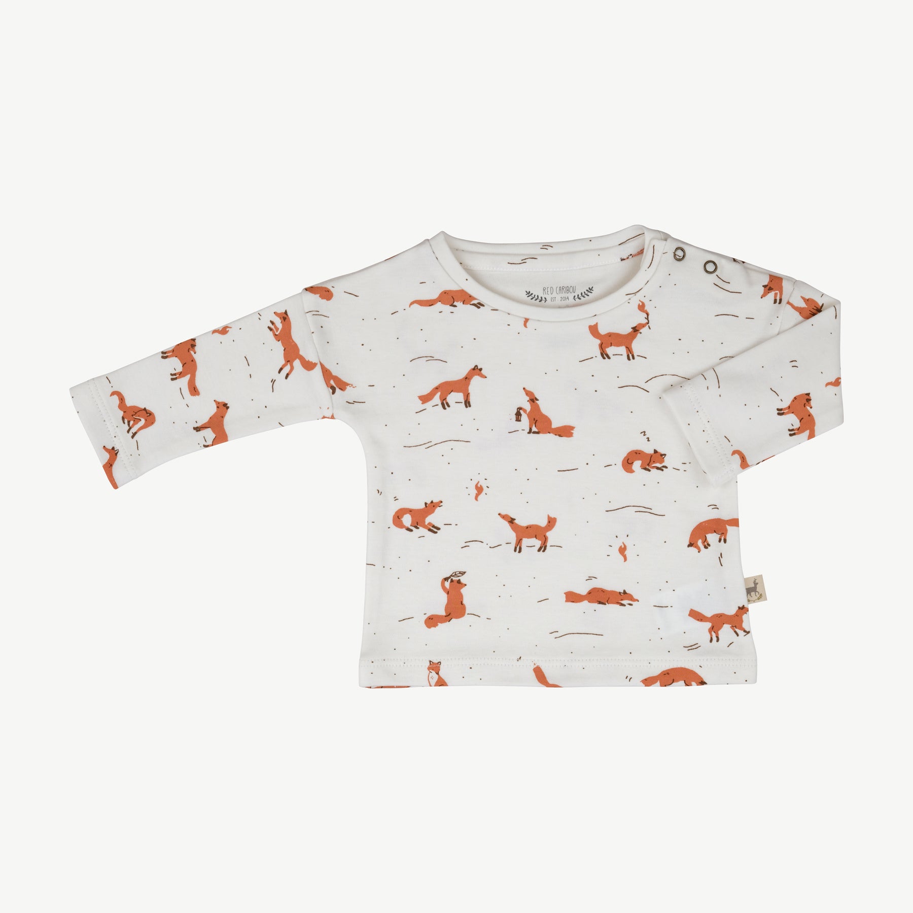 'mountain kitsune (foxes)' ivory t-shirt