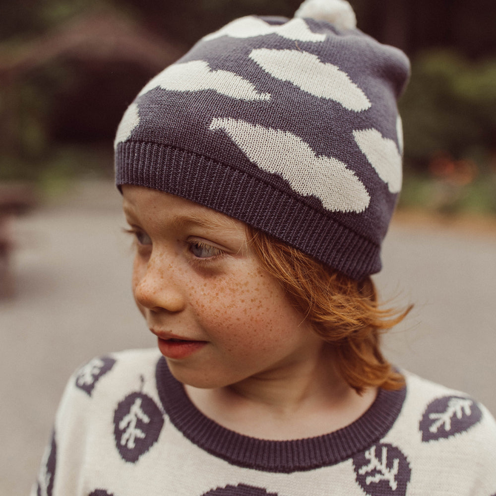 'clouds' beluga knit clouds beanie