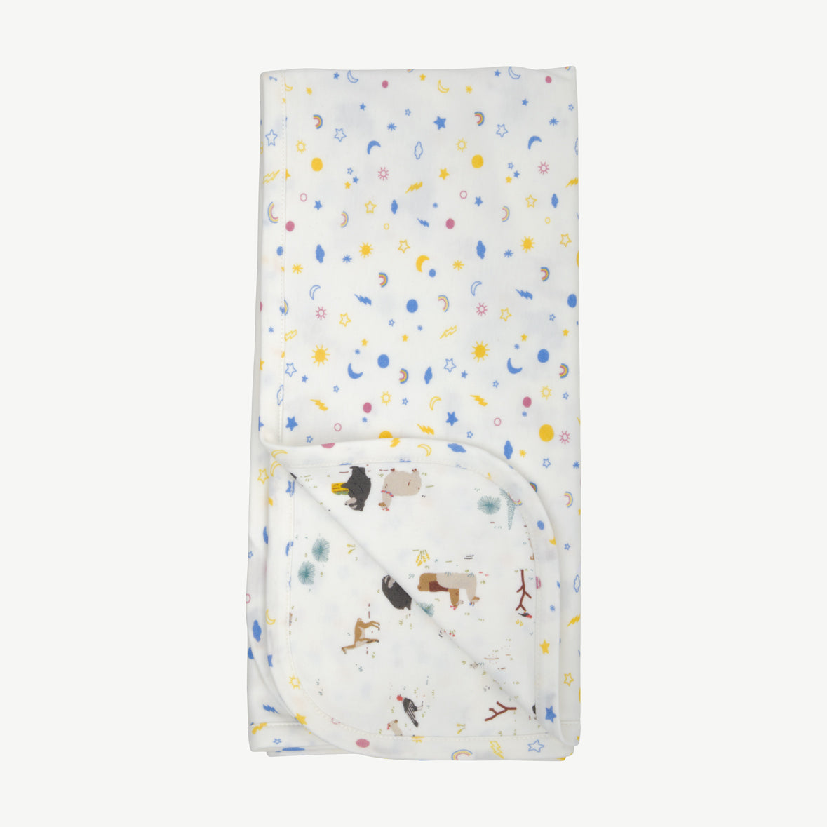 Double-sided Blanket - Sky Dreams - Ivory