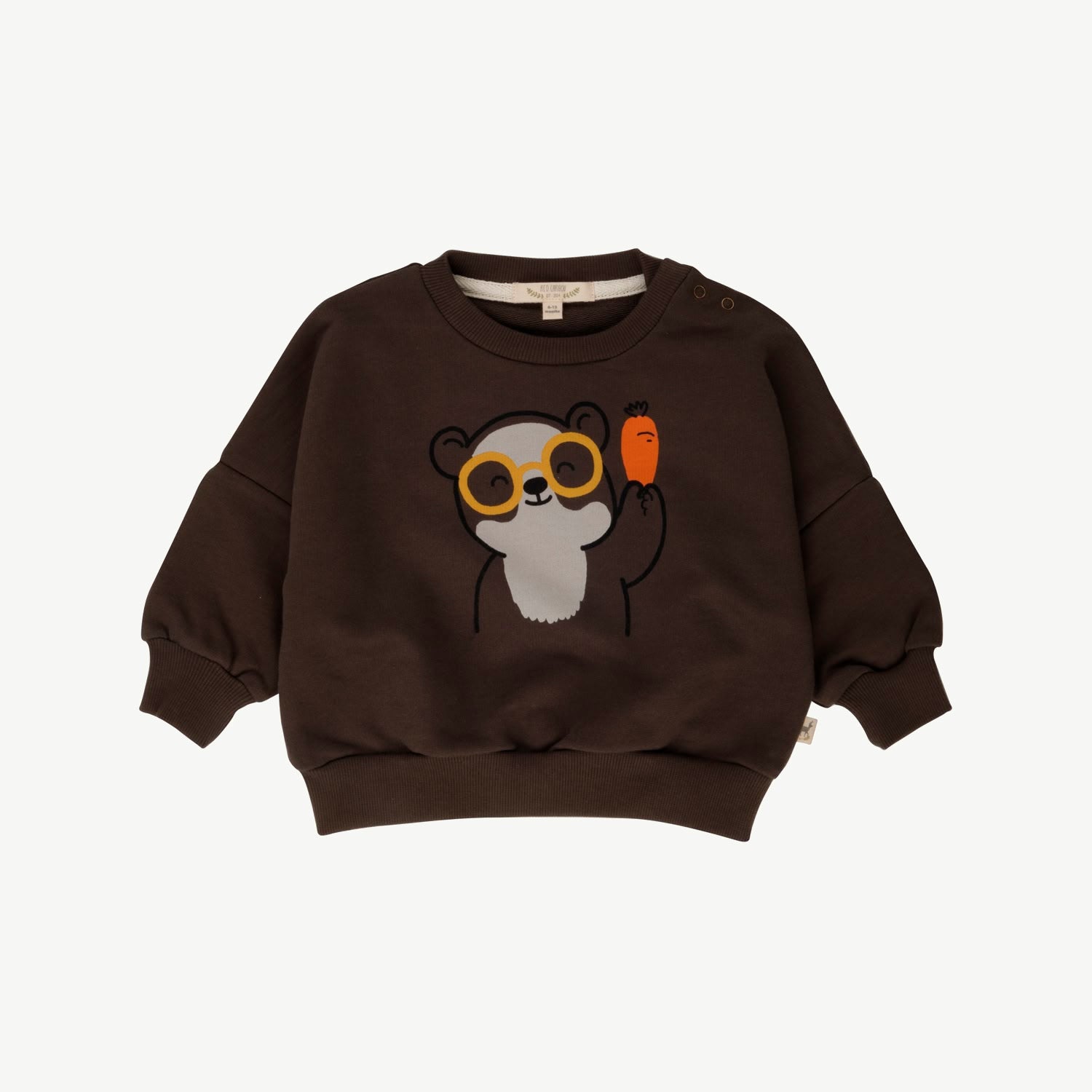 Sweatshirt - Bear face - Beluga