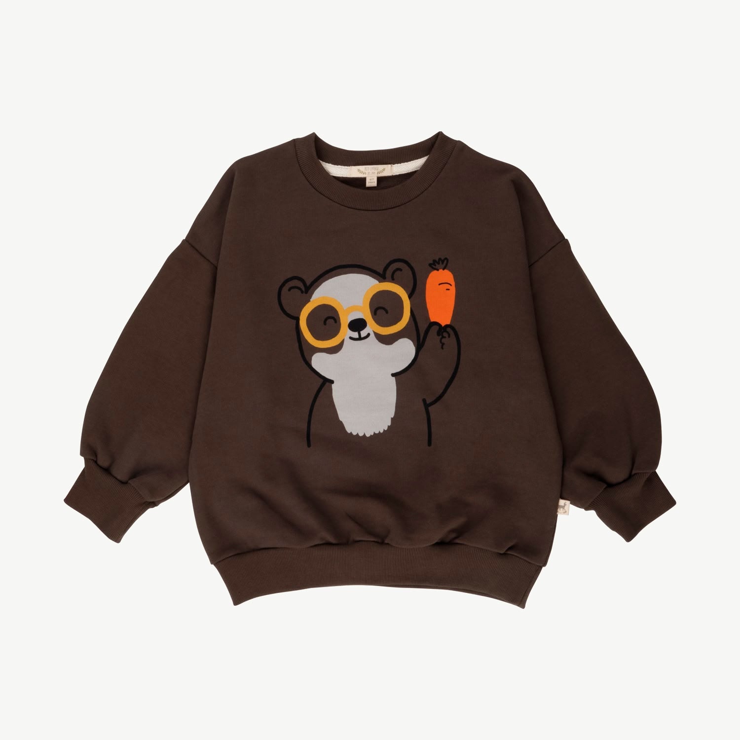 Sweatshirt - Bear face - Beluga