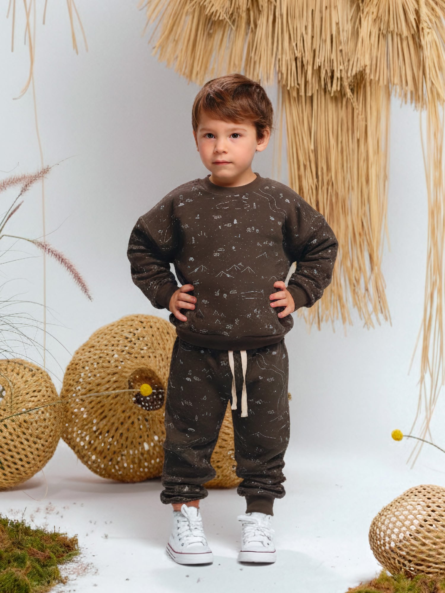 Sweatshirt - Andean Plains - Beluga