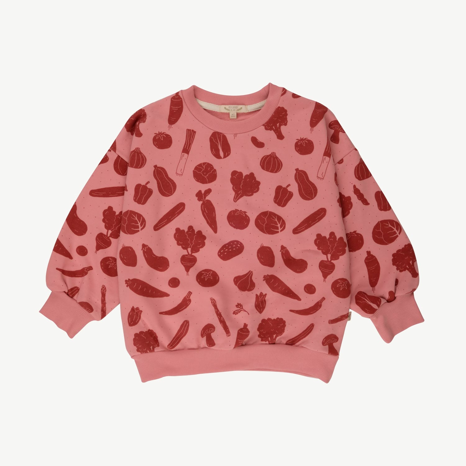 Sweatshirt - Veggie Fiesta - Blush
