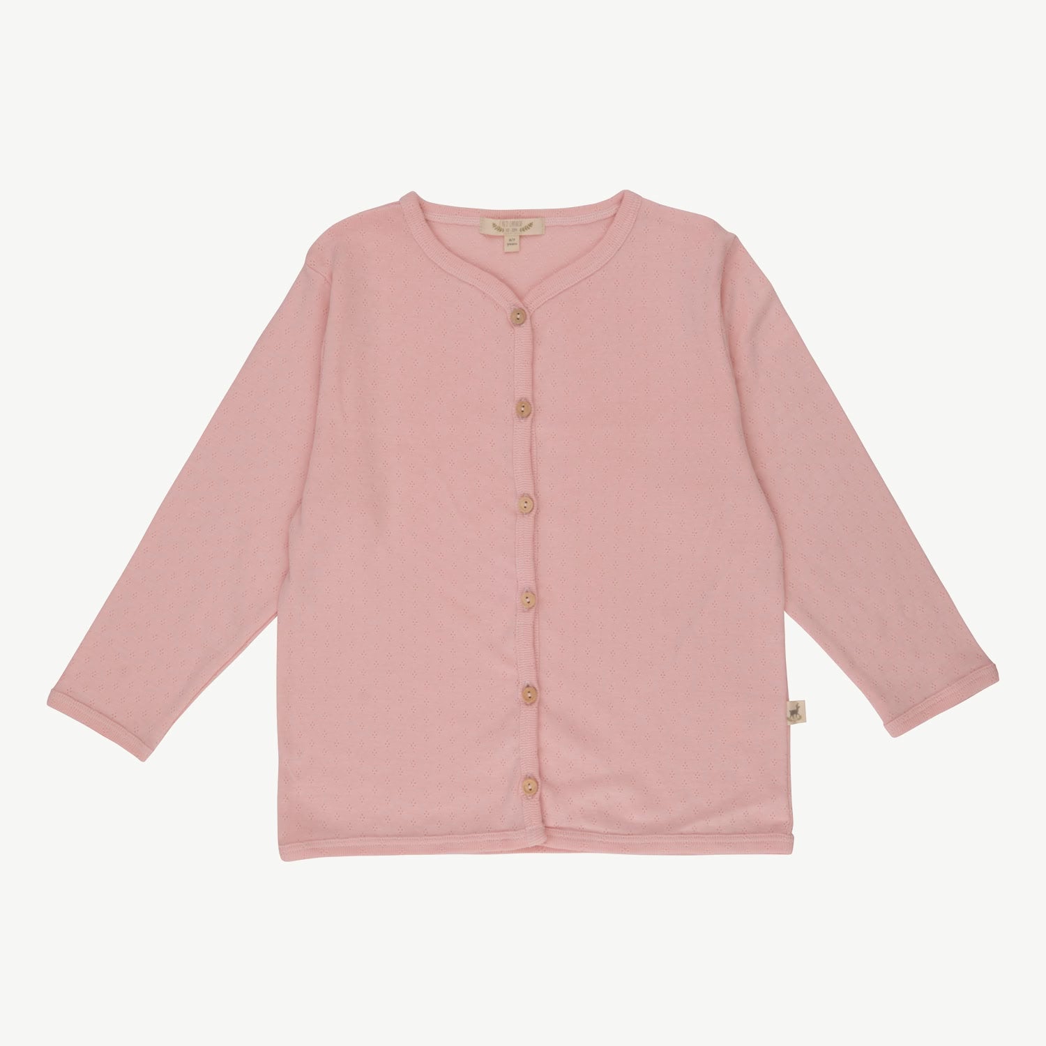 Pointelle Cardigan - Pointelle - Lotus