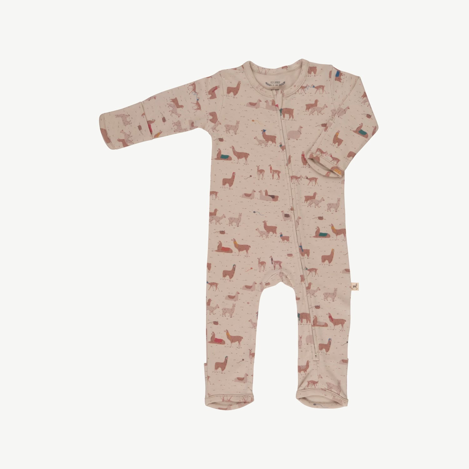 Zippered Jumpsuit - Alpaca Treasures - Peyote