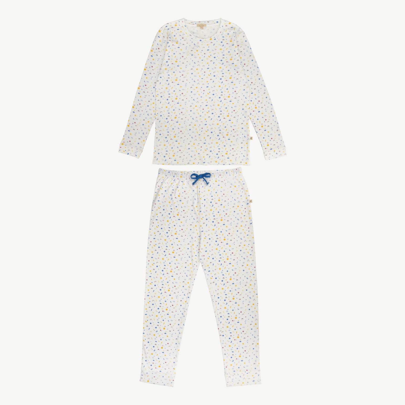Essential Long Pajama Se - Sky Dreams - Ivory